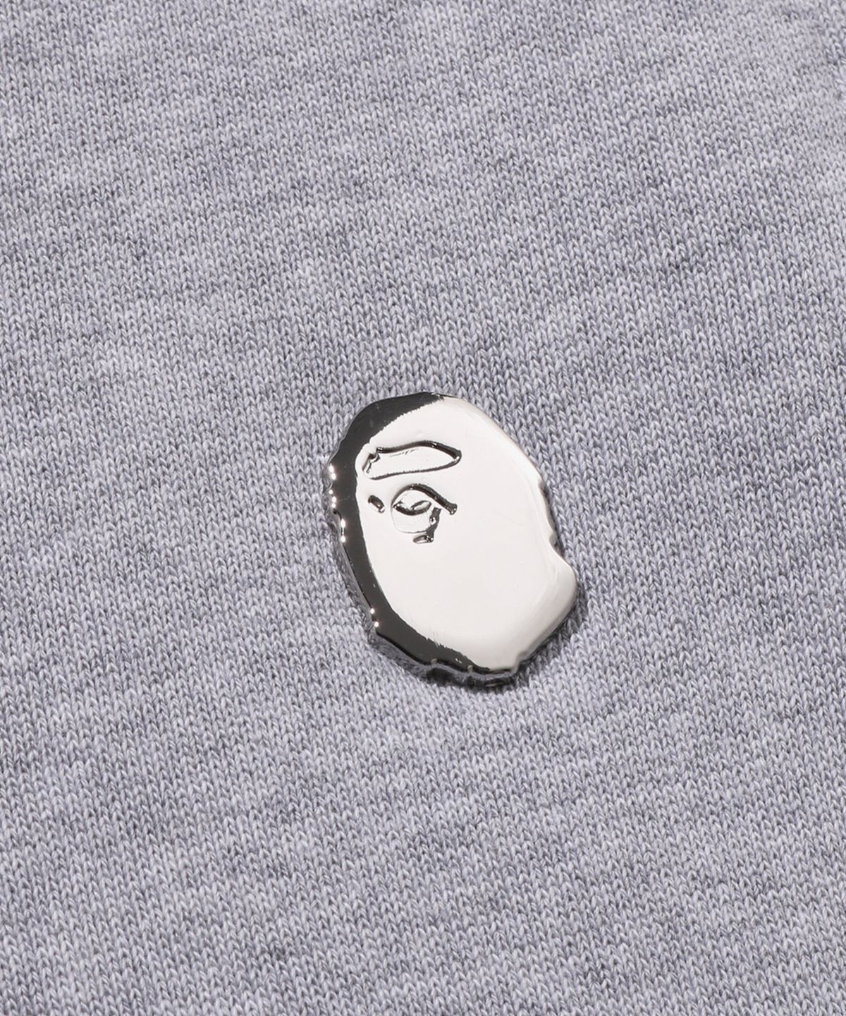 베이프(BAPE) 원 포인트 레귤러 핏 스웨트 팬츠(M) GRAY