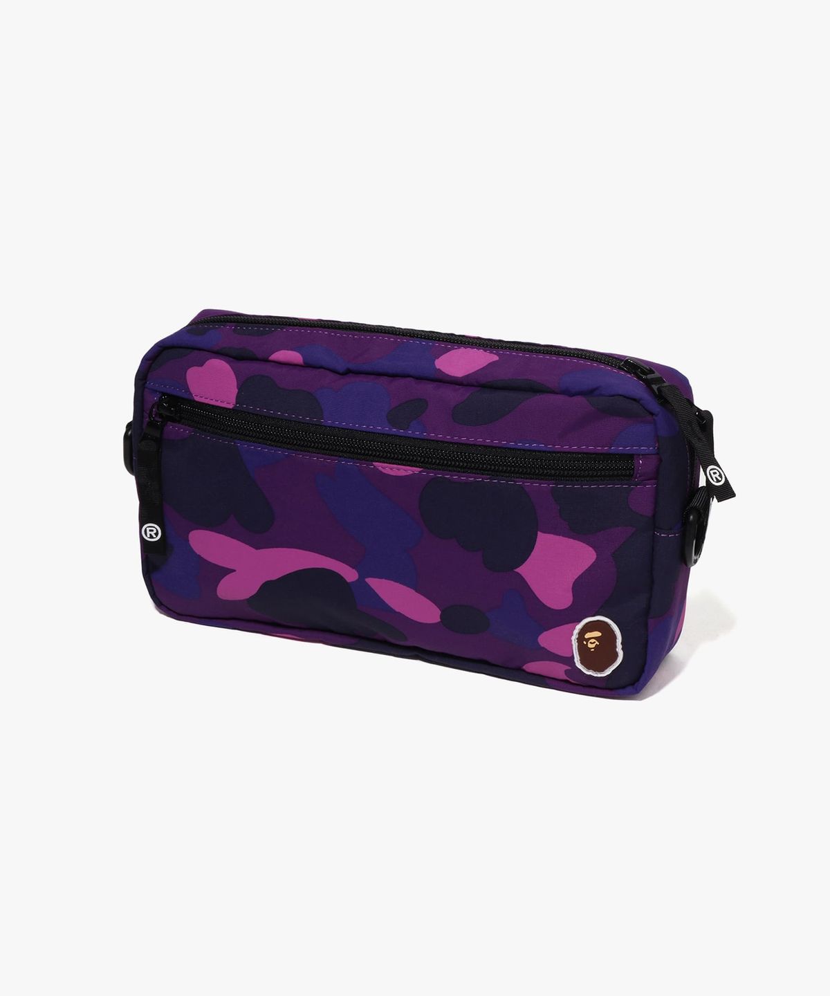 베이프(BAPE) 컬러 카모 미니 숄더 백 PURPLE