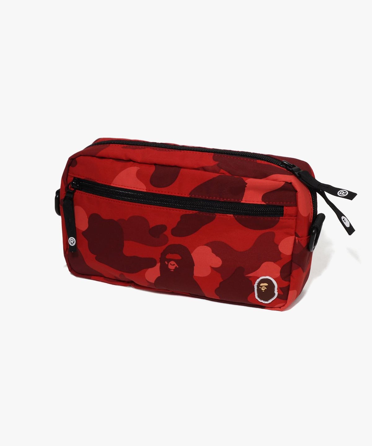 베이프(BAPE) 컬러 카모 미니 숄더 백 RED