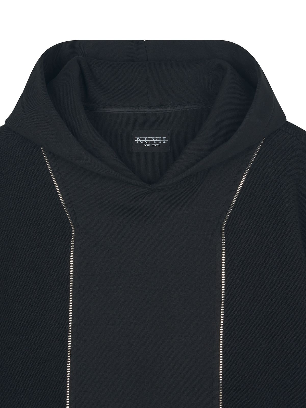 뉴이 뉴욕(NUYH NEWYORK) [PRET A PORTER] INSIDE OUT ZIPPER HOOD