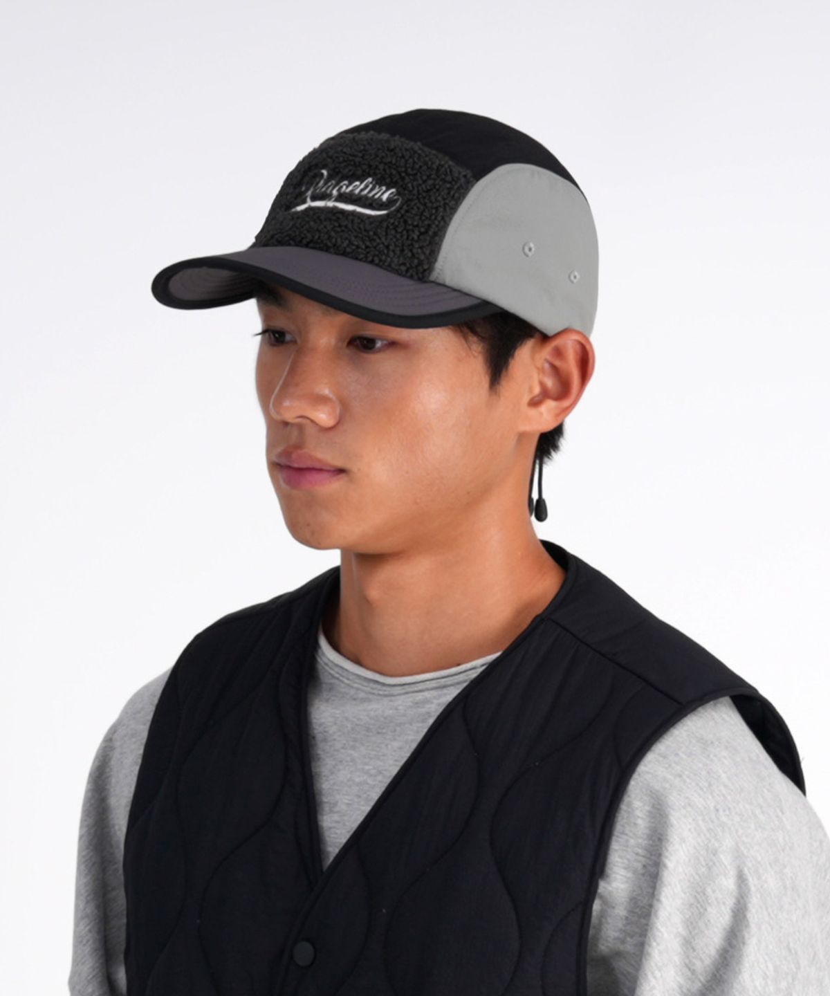 릿지라인(RIDGELINE) 겨울 투톤 플리스 캠프캡 방한 모자 rc106