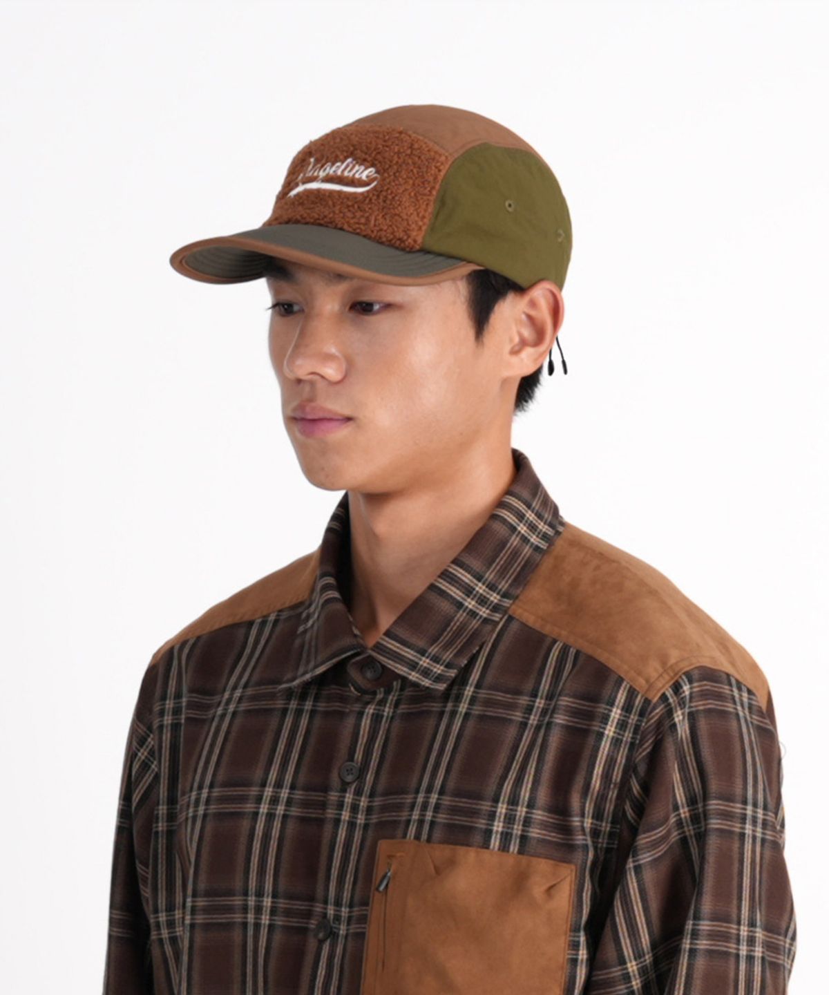 릿지라인(RIDGELINE) 겨울 투톤 플리스 캠프캡 방한 모자 rc106