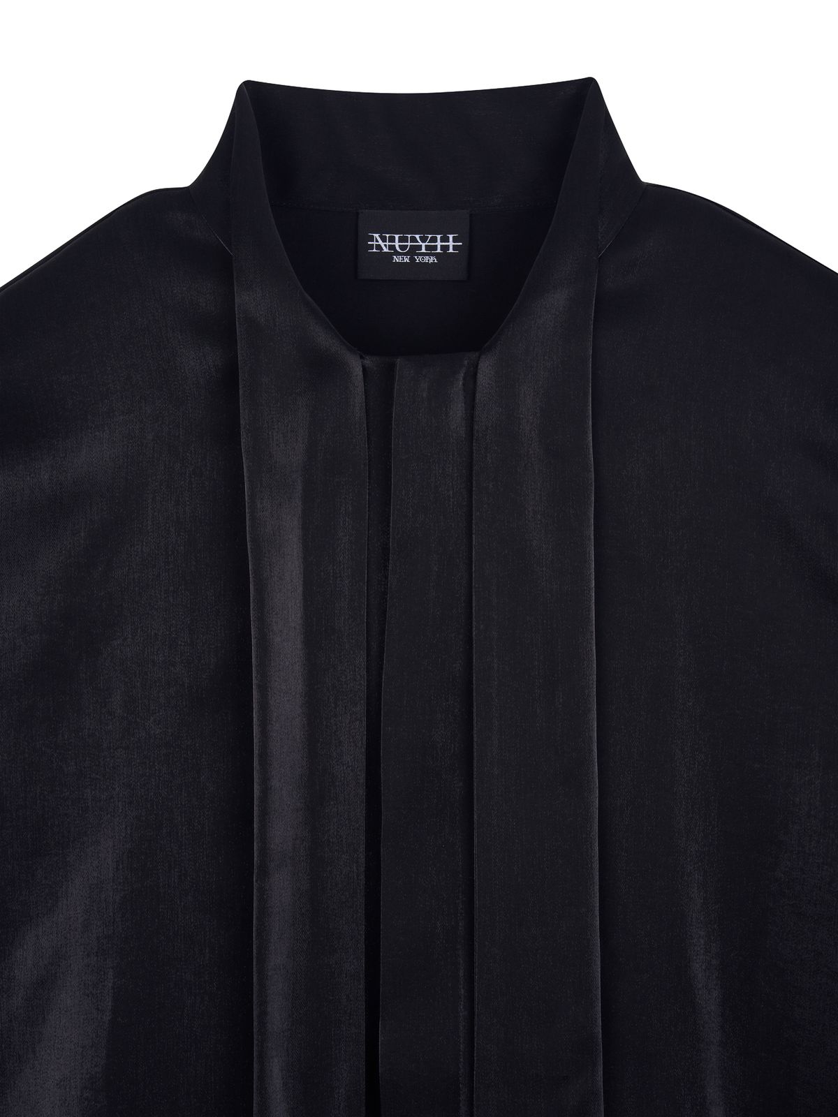 뉴이 뉴욕(NUYH NEWYORK) [PRET A PORTER] VISCOSE COATED TIE SHIRTS