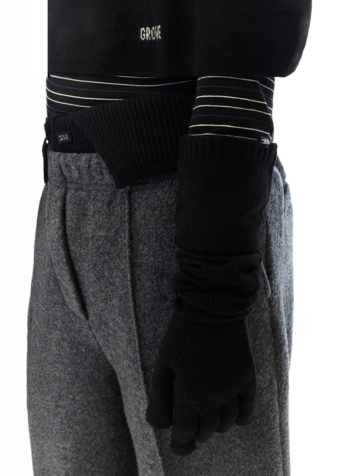 그로브(GROVE) EVELYN TOUCH GLOVES (BLACK)