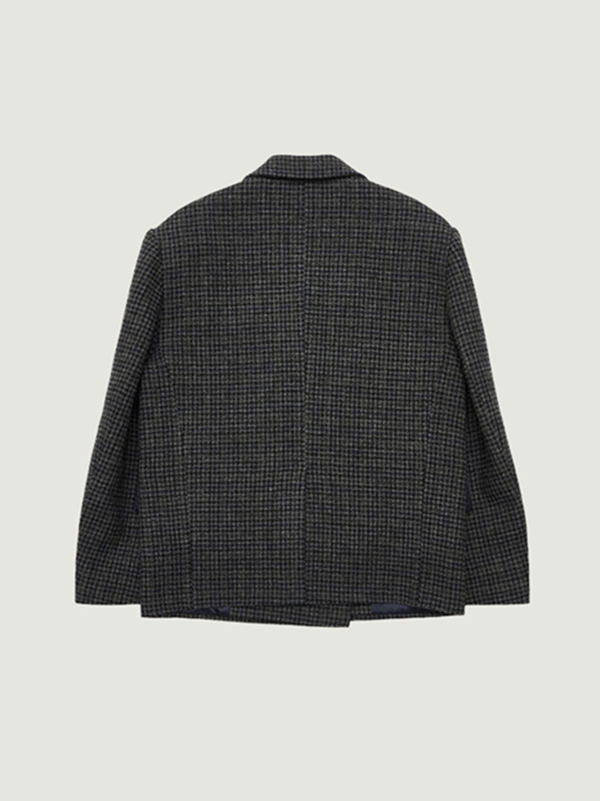 그로브(GROVE) HAZE CHECK JACKET (GRAY)