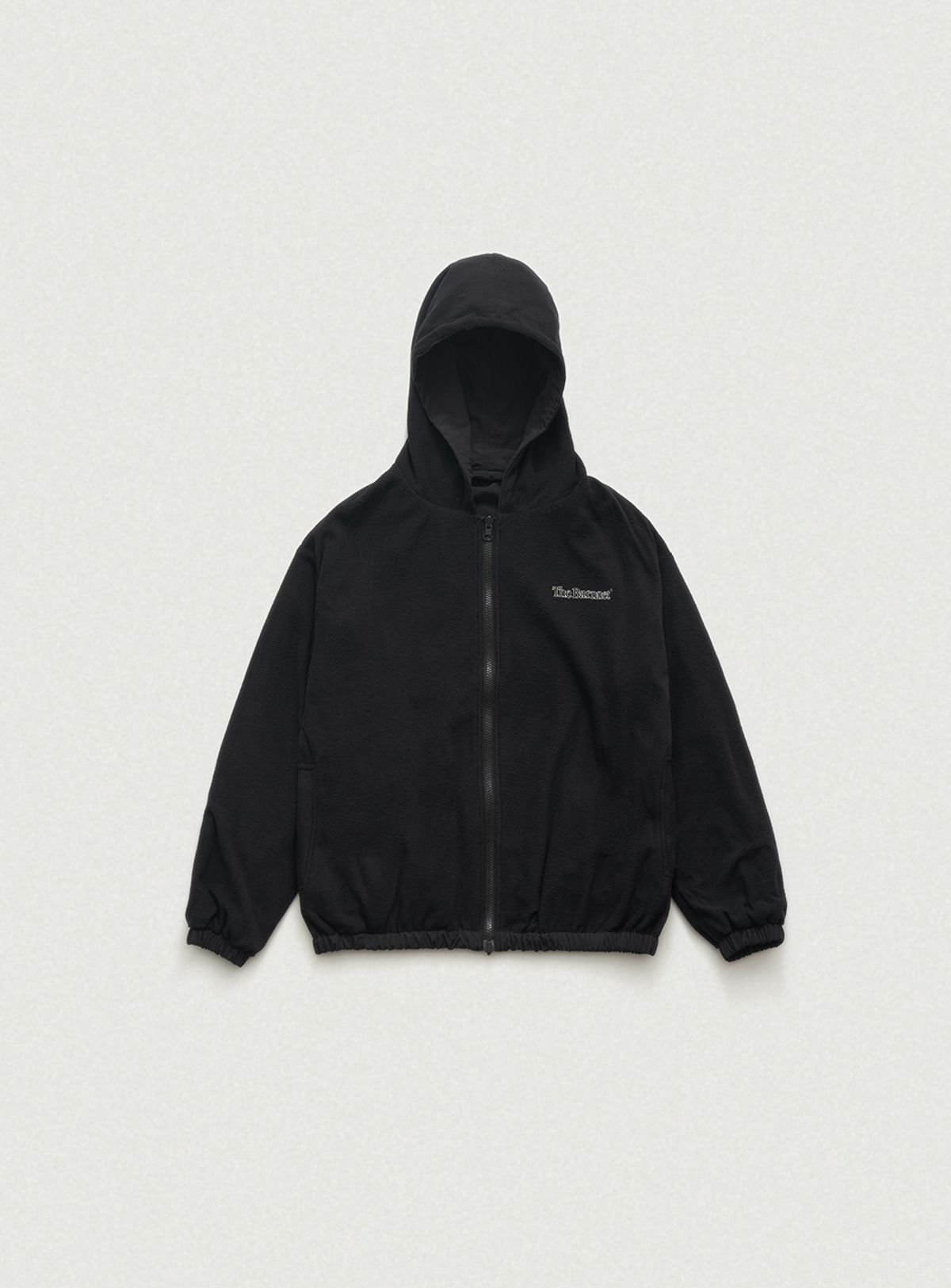 더바넷(THEBARNNET) Snuggle Reversible Hooded Jacket_Black