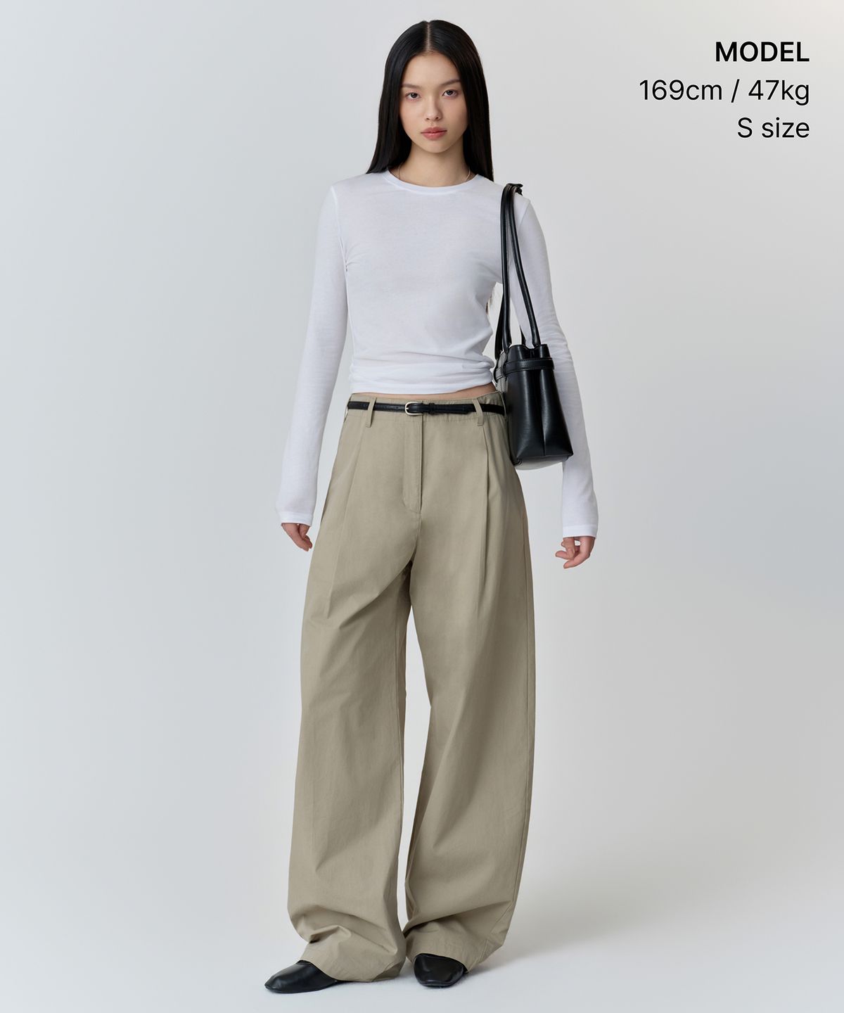 무신사 스탠다드 우먼(MUSINSA STANDARD WOMAN) 우먼즈 시어 슬림 긴소매 티셔츠 [화이트]