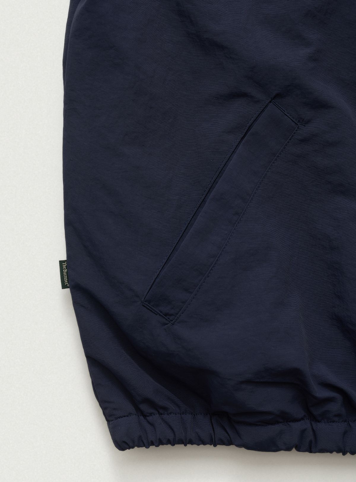 더바넷(THEBARNNET) Snuggle Reversible Hooded Jacket_Navy