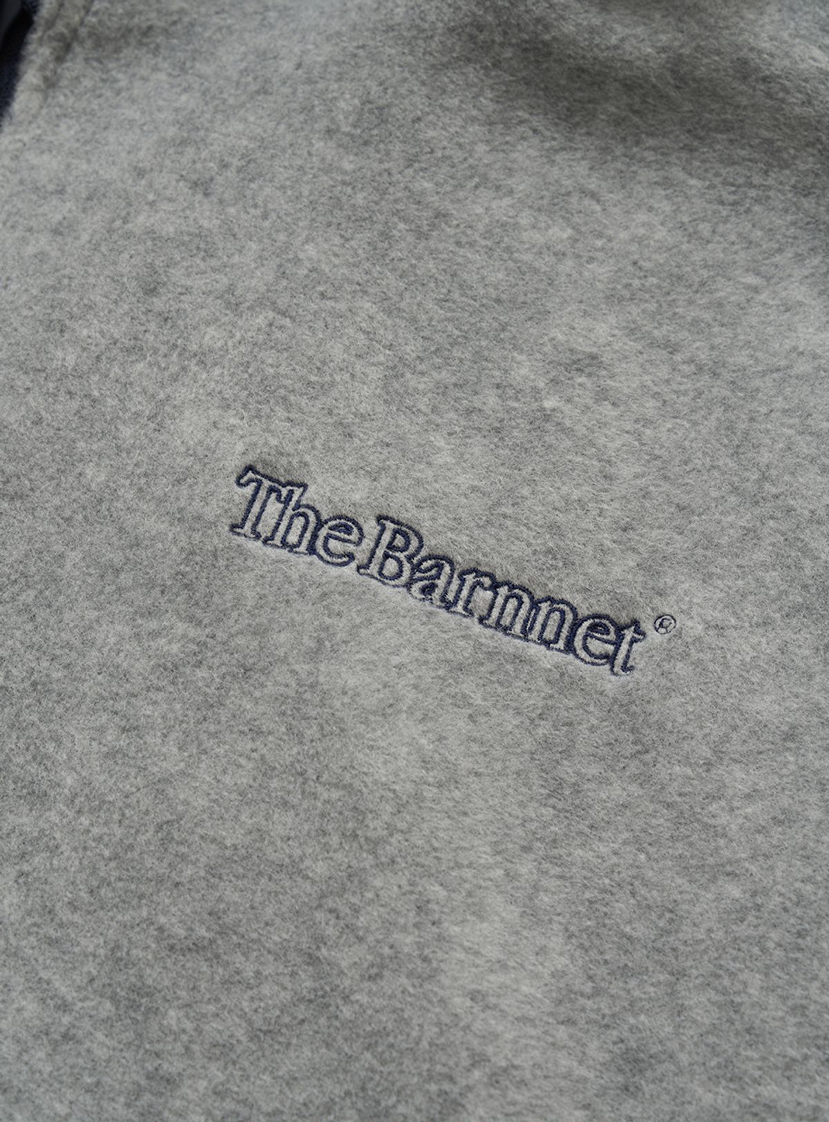 더바넷(THEBARNNET) Snuggle Reversible Hooded Jacket_Navy