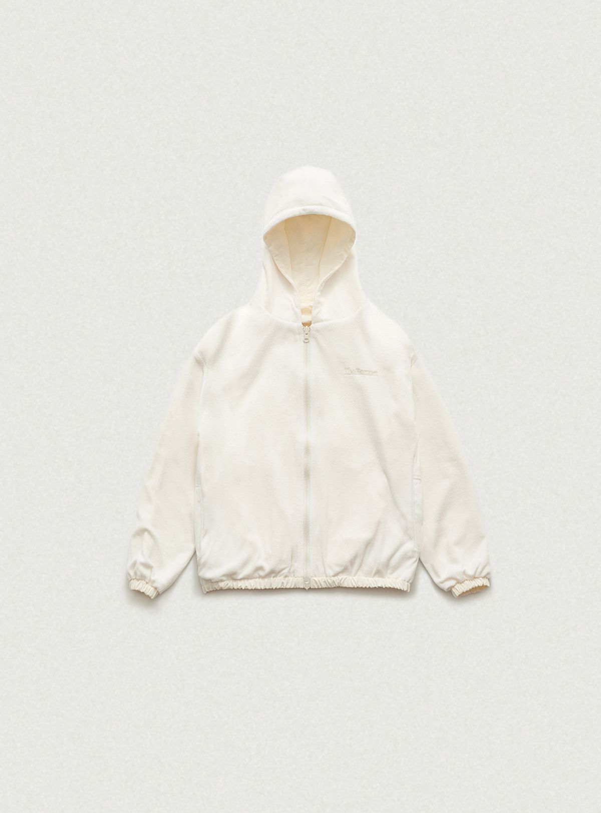 더바넷(THEBARNNET) Snuggle Reversible Hooded Jacket_Ivory