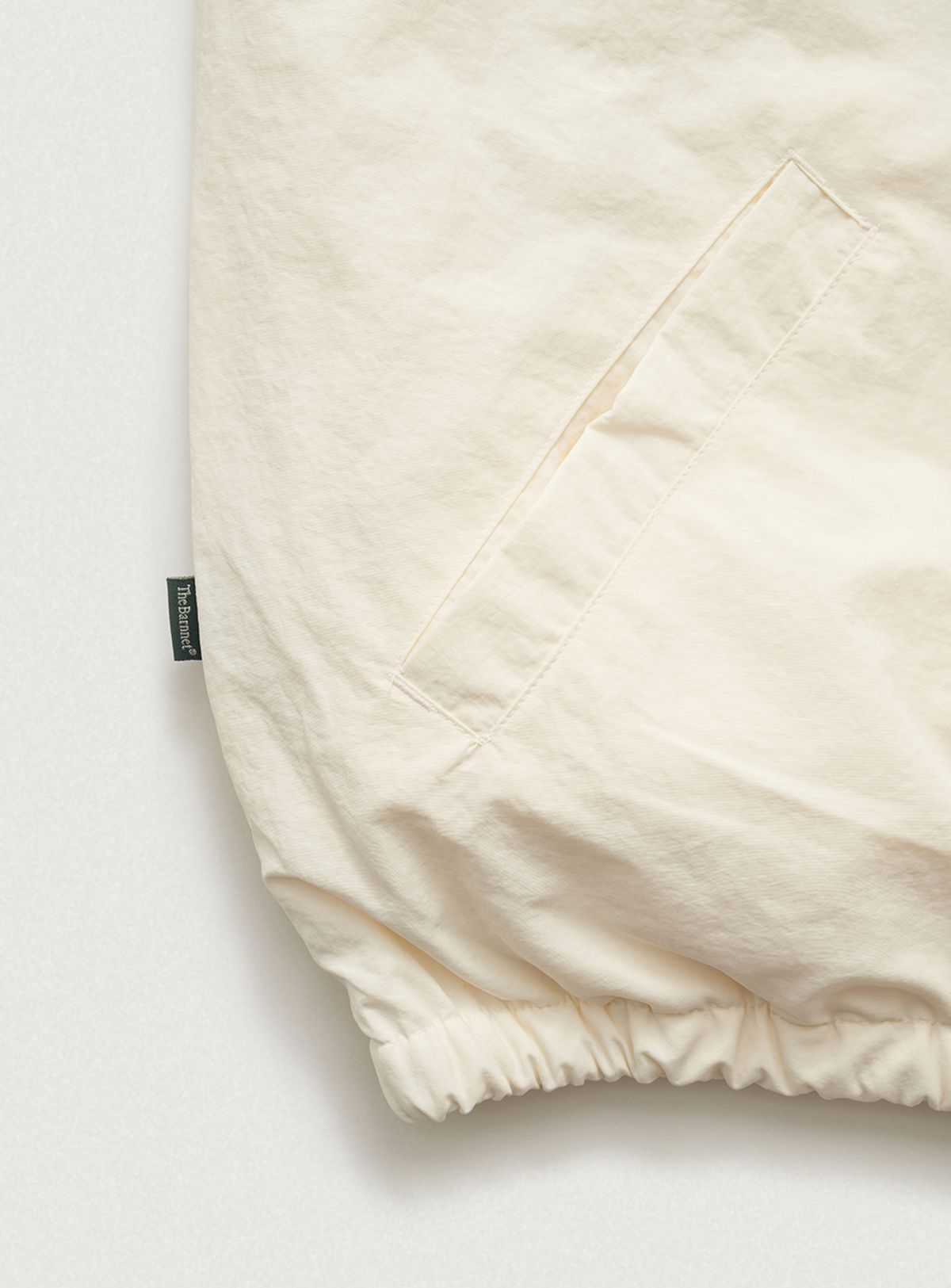 더바넷(THEBARNNET) Snuggle Reversible Hooded Jacket_Ivory