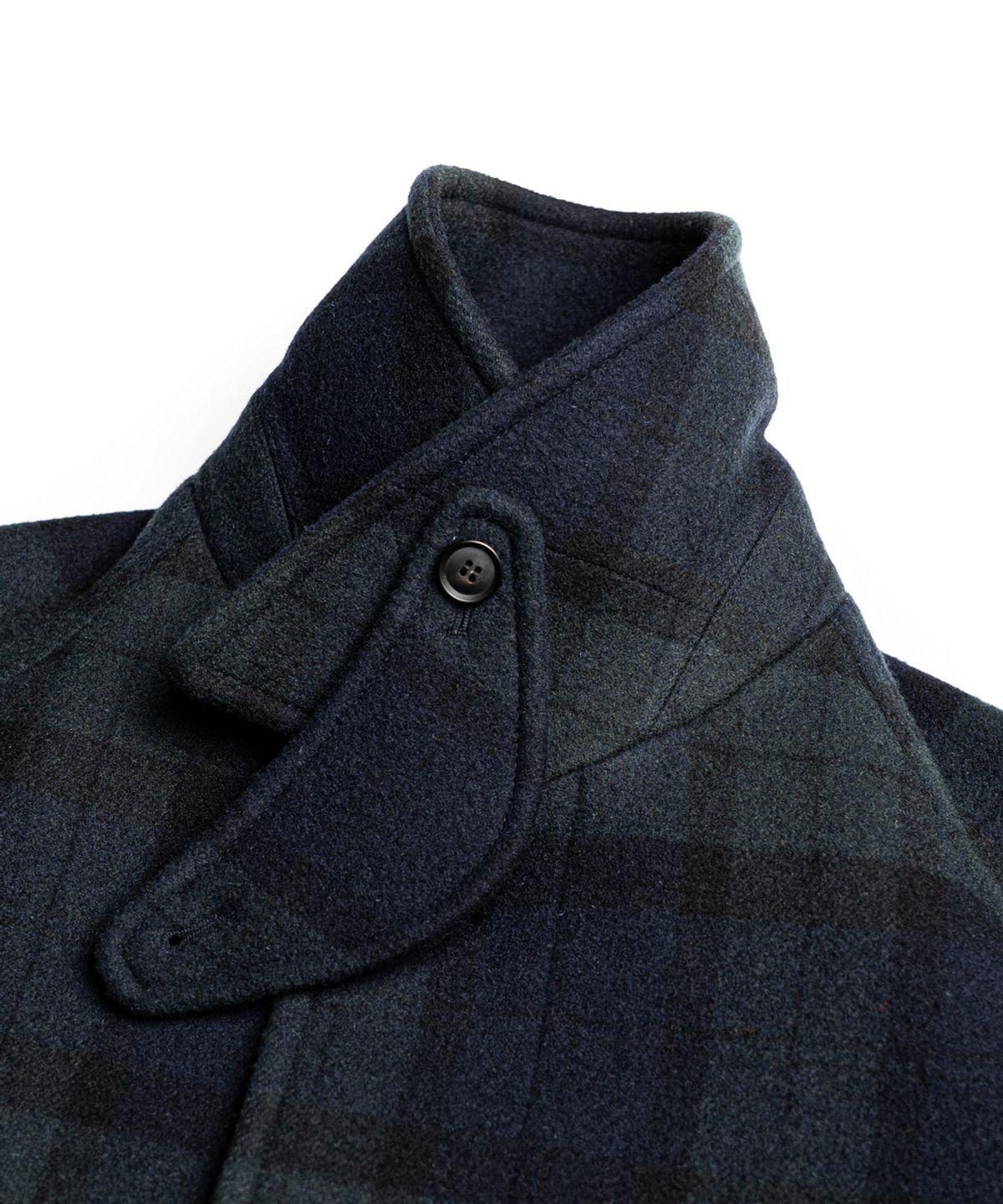 에든버러클럽(EDINBURGH CLUB) BLACKWATCH BALMACAAN COAT (GREEN)