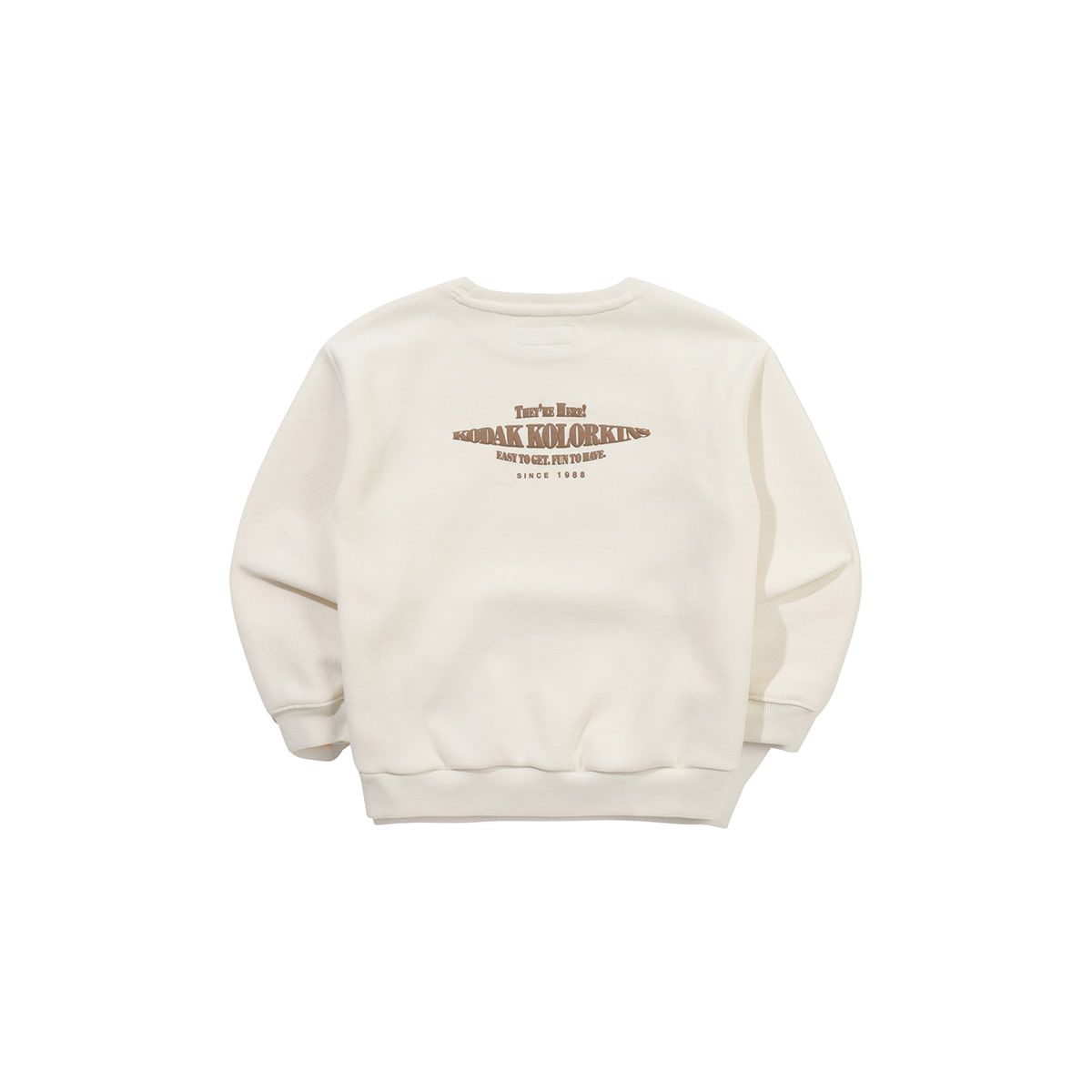 코닥 키즈(KODAK KIDS) 씨네라운지 코지 맨투맨 키즈 IVORY