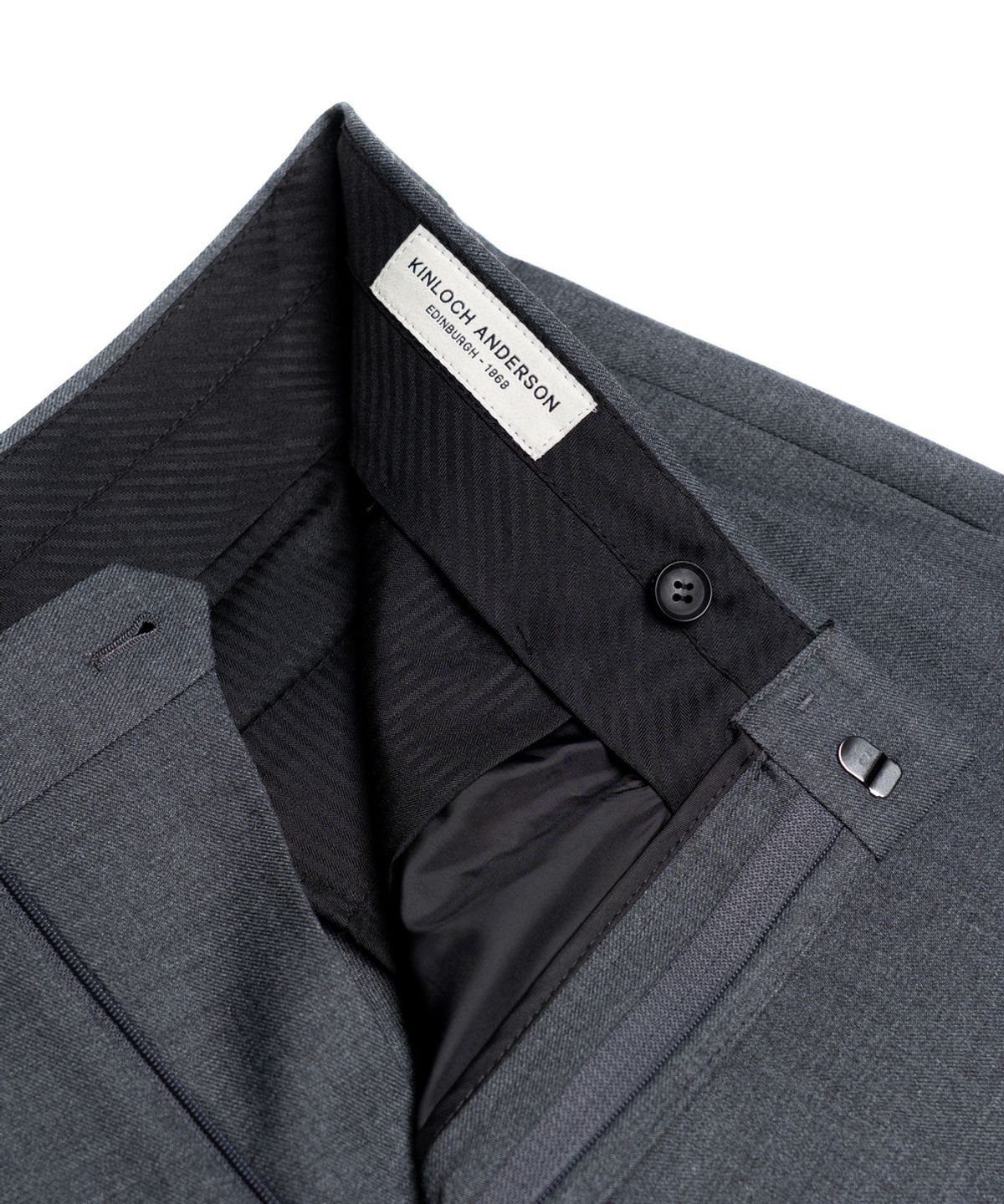 에든버러클럽(EDINBURGH CLUB) 3 BUTTON SPORTS SET-UP PANTS (GREY)