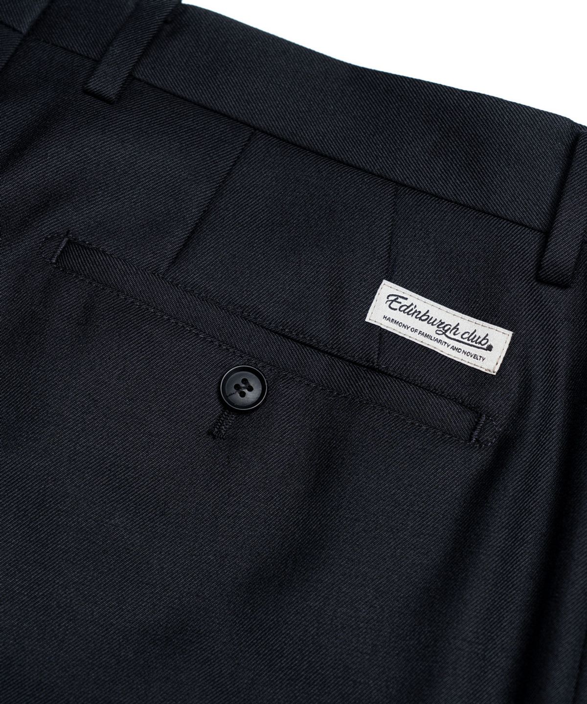 에든버러클럽(EDINBURGH CLUB) 3 BUTTON SPORTS SET-UP PANTS (NAVY)