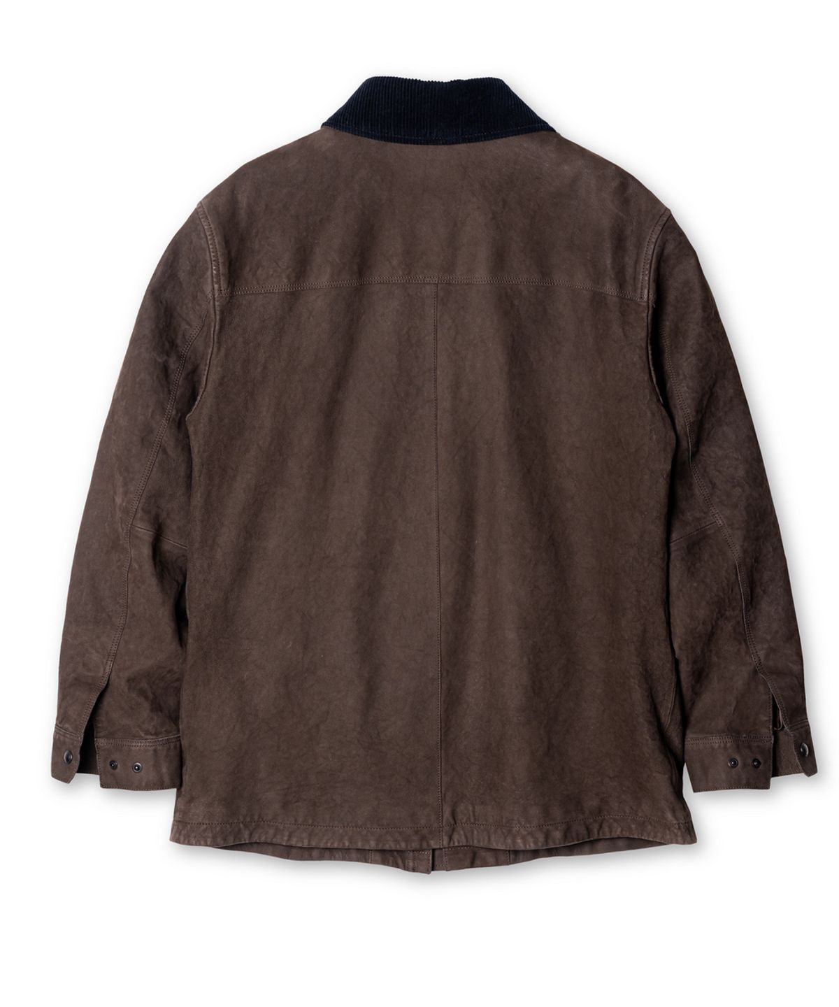 에든버러클럽(EDINBURGH CLUB) LAMB NUBUCK WASHING HUNTING JACKET (D/BROWN)