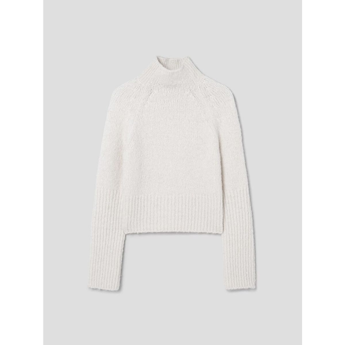 앙개(ANGGAE) Classic Half Neck Pullover  Ivory
