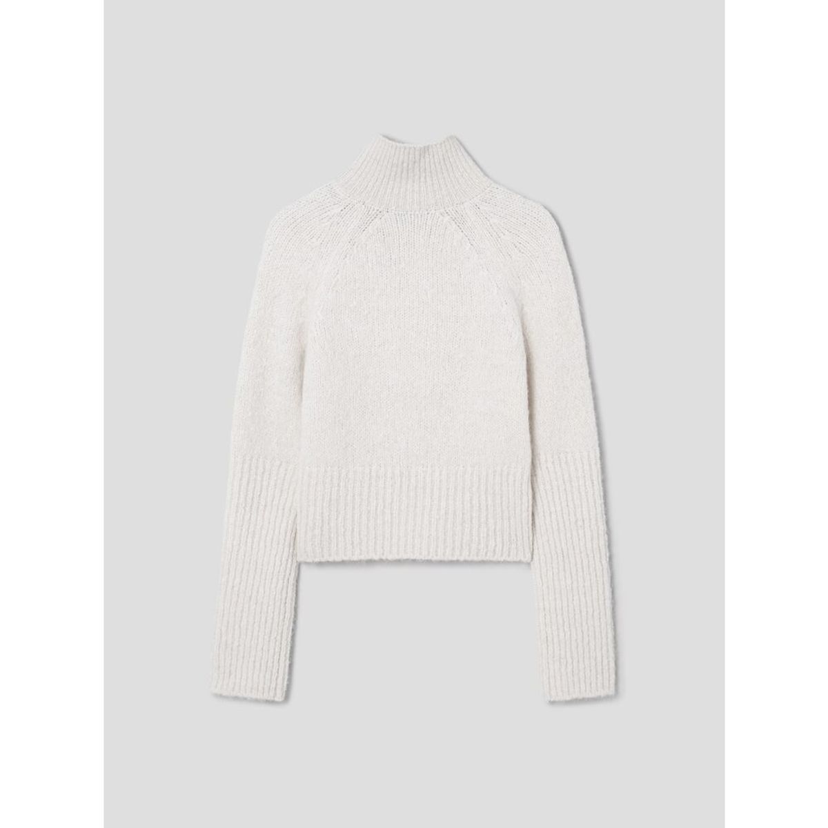 앙개(ANGGAE) Classic Half Neck Pullover  Ivory