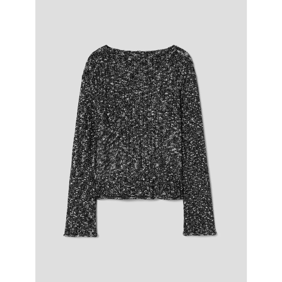앙개(ANGGAE) Noise Knit Pullover  Black