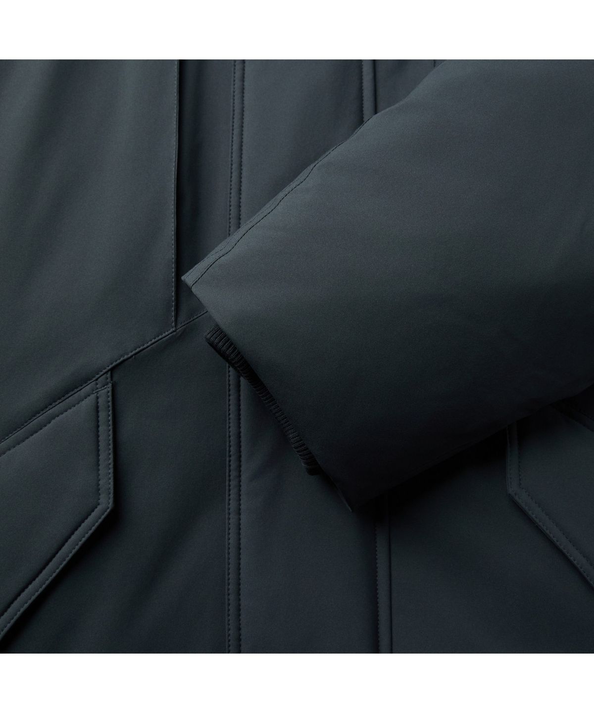 커스텀멜로우(CUSTOMELLOW) Grey Long Down Jacket CWUAW25883GYD