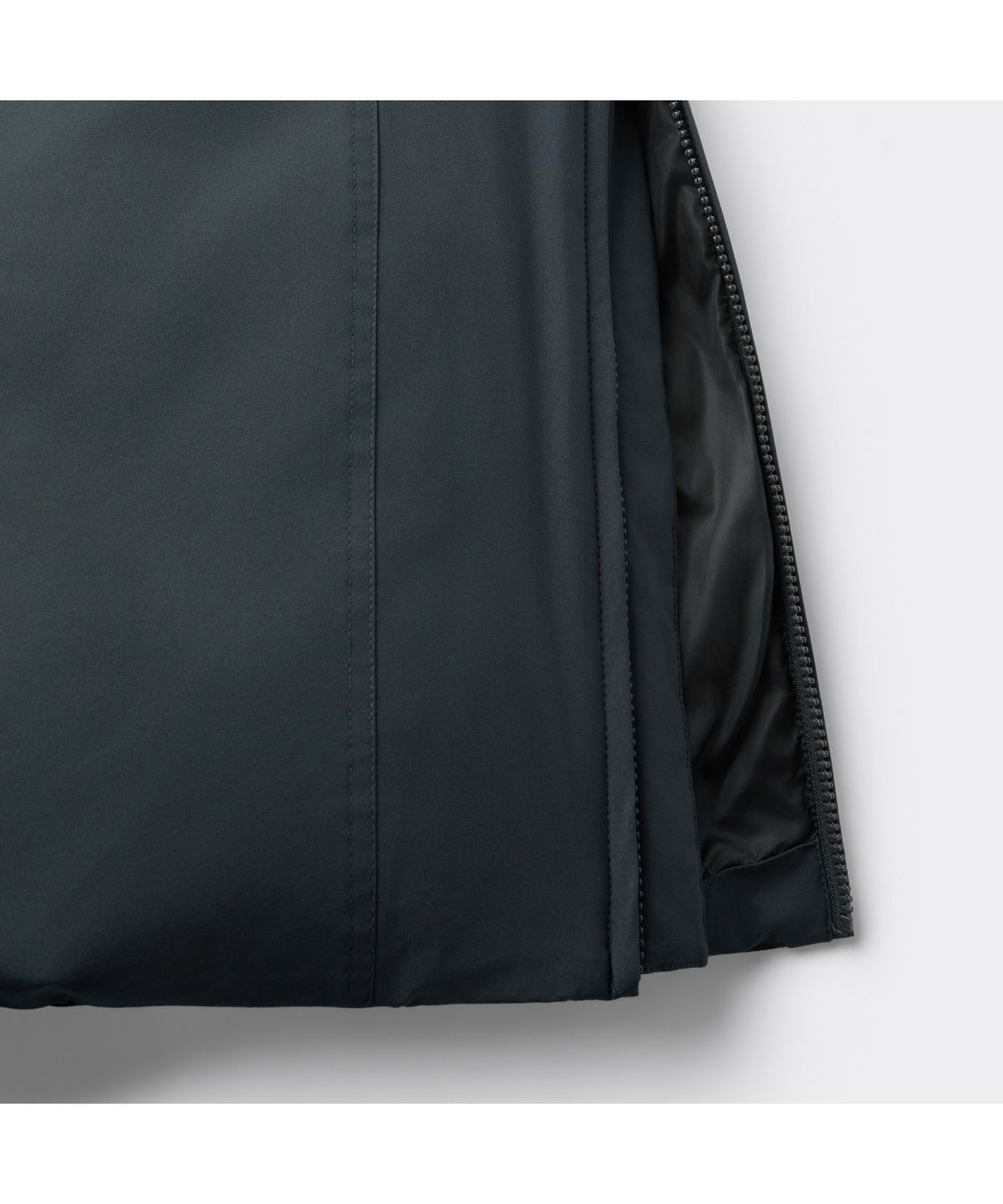 커스텀멜로우(CUSTOMELLOW) Grey Long Down Jacket CWUAW25883GYD