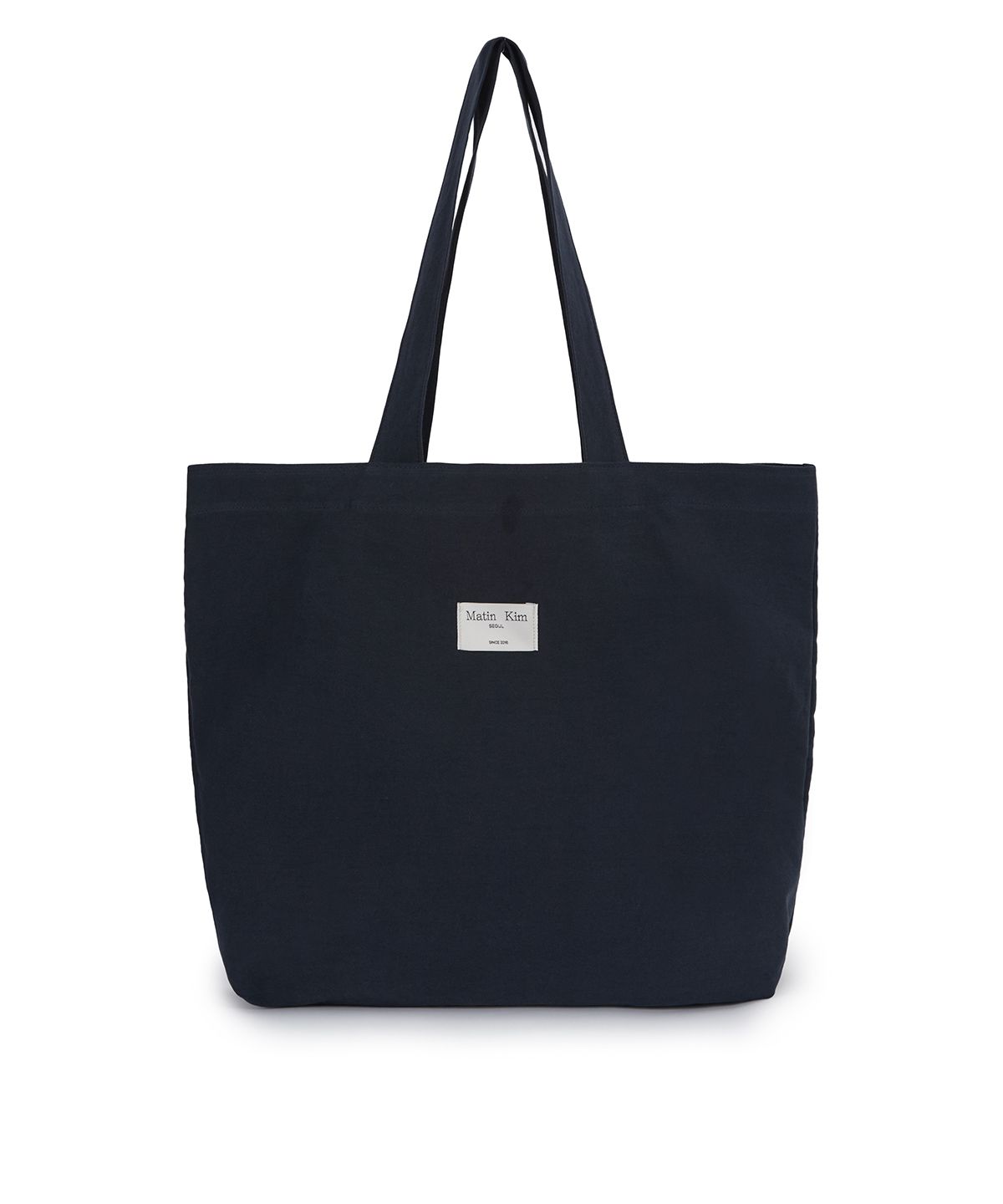 MUSINSA公式 | MATIN KIM SEOUL LOVERS GRAFFITI BIG ECOBAG IN NAVY