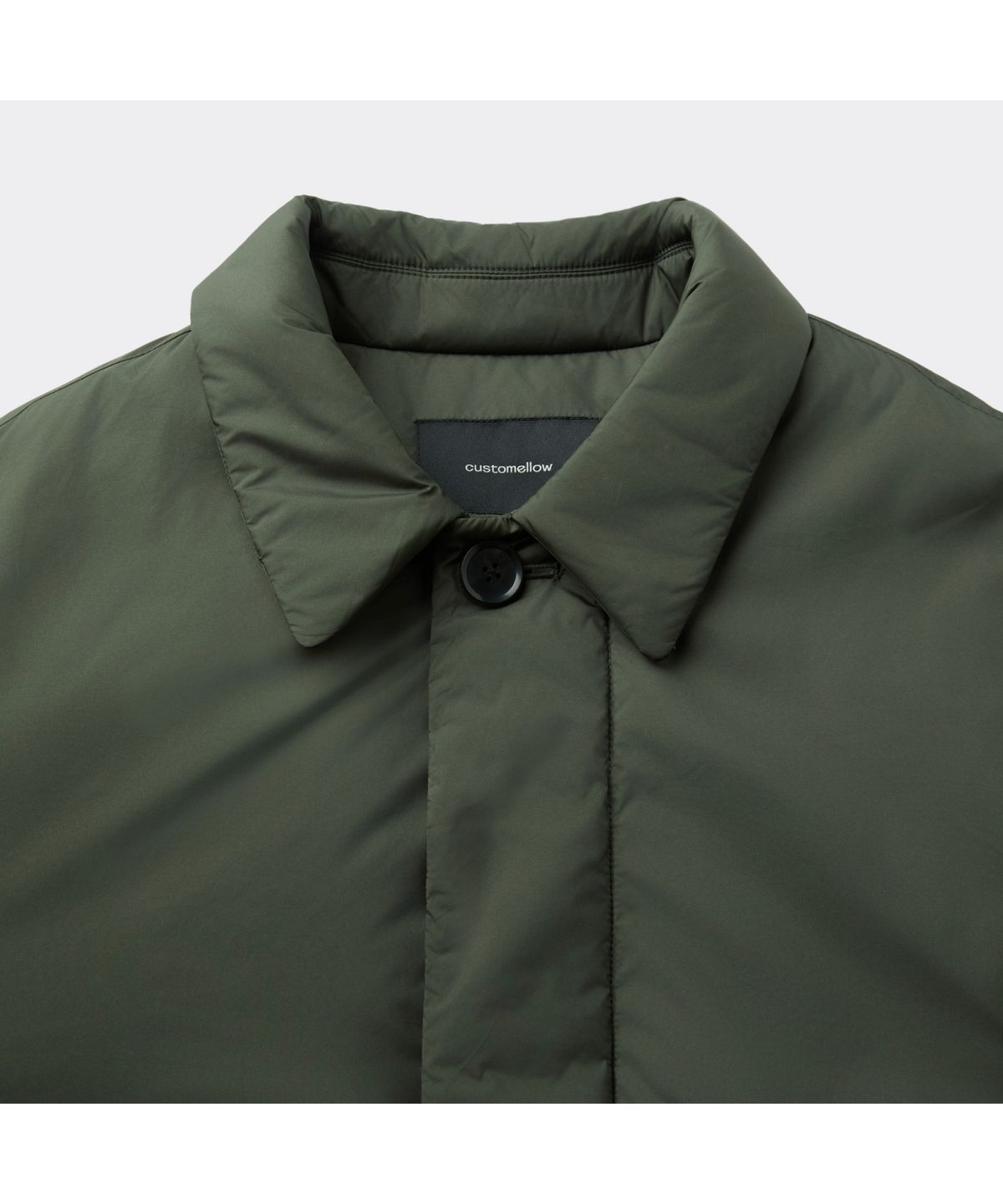 커스텀멜로우(CUSTOMELLOW) Khaki Robe Down Coat CWCAW25814KHX