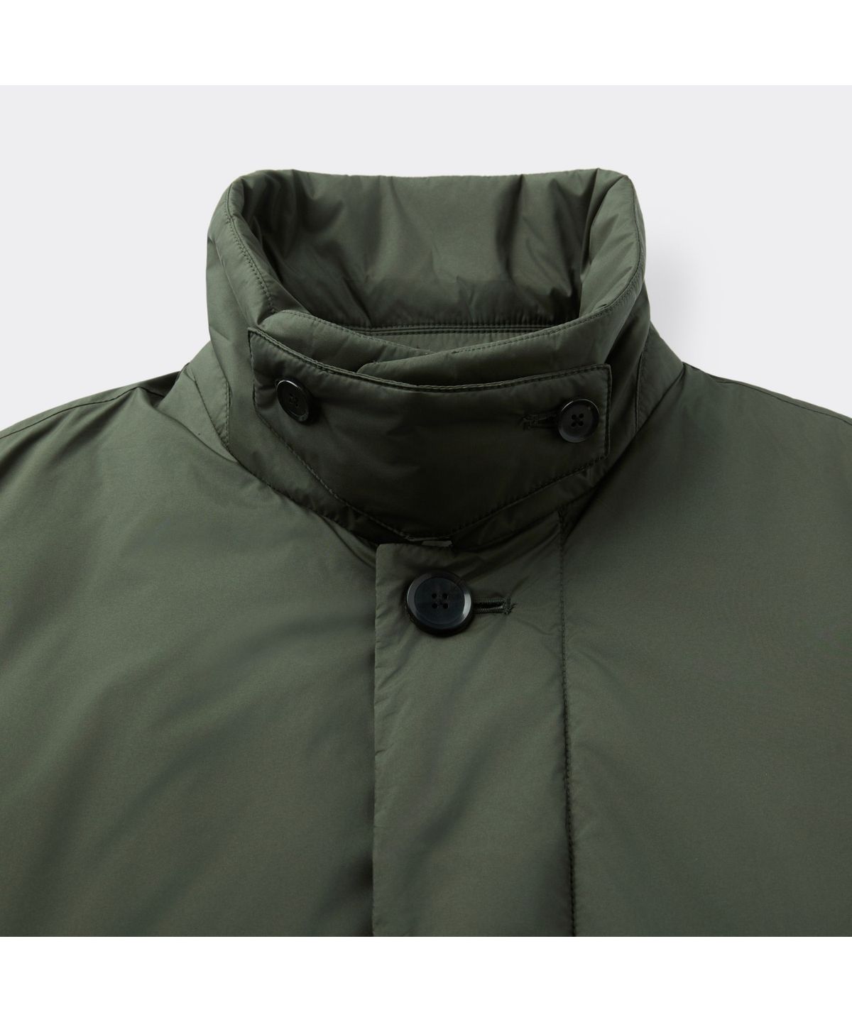커스텀멜로우(CUSTOMELLOW) Khaki Robe Down Coat CWCAW25814KHX