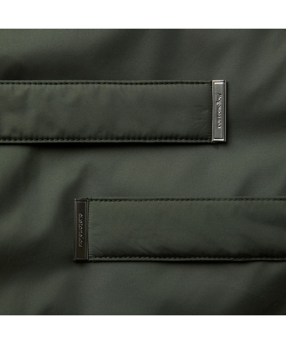 커스텀멜로우(CUSTOMELLOW) Khaki Robe Down Coat CWCAW25814KHX