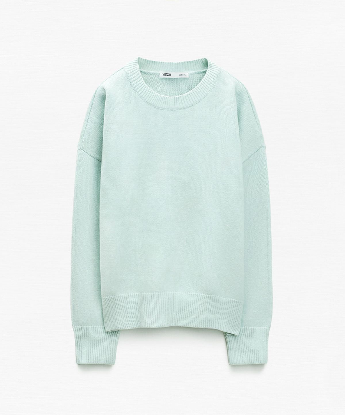 미쏘(MIXXO) 에센셜 라운드넥 풀오버_MIWKAF110T