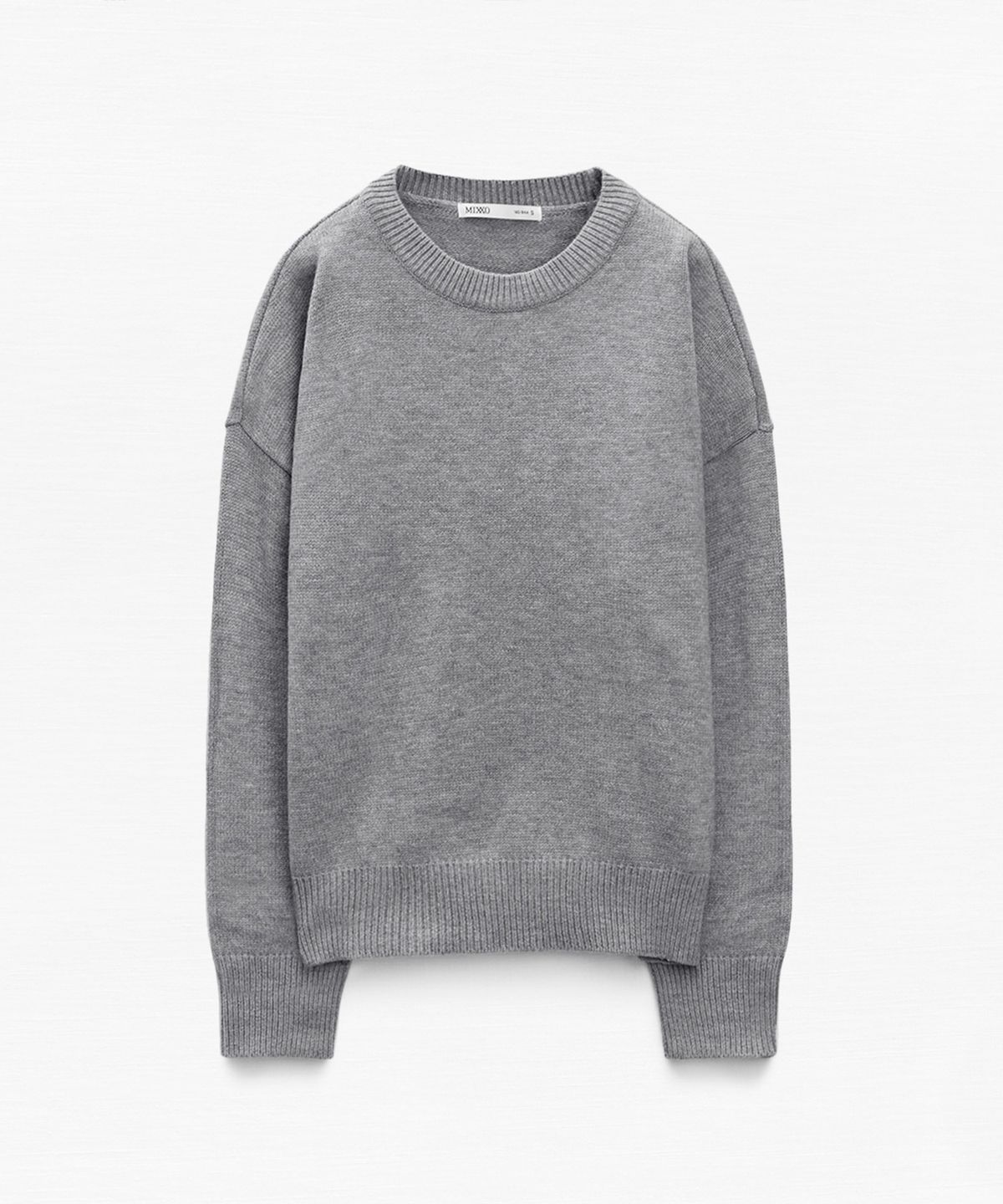 미쏘(MIXXO) 에센셜 라운드넥 풀오버_MIWKAF110T