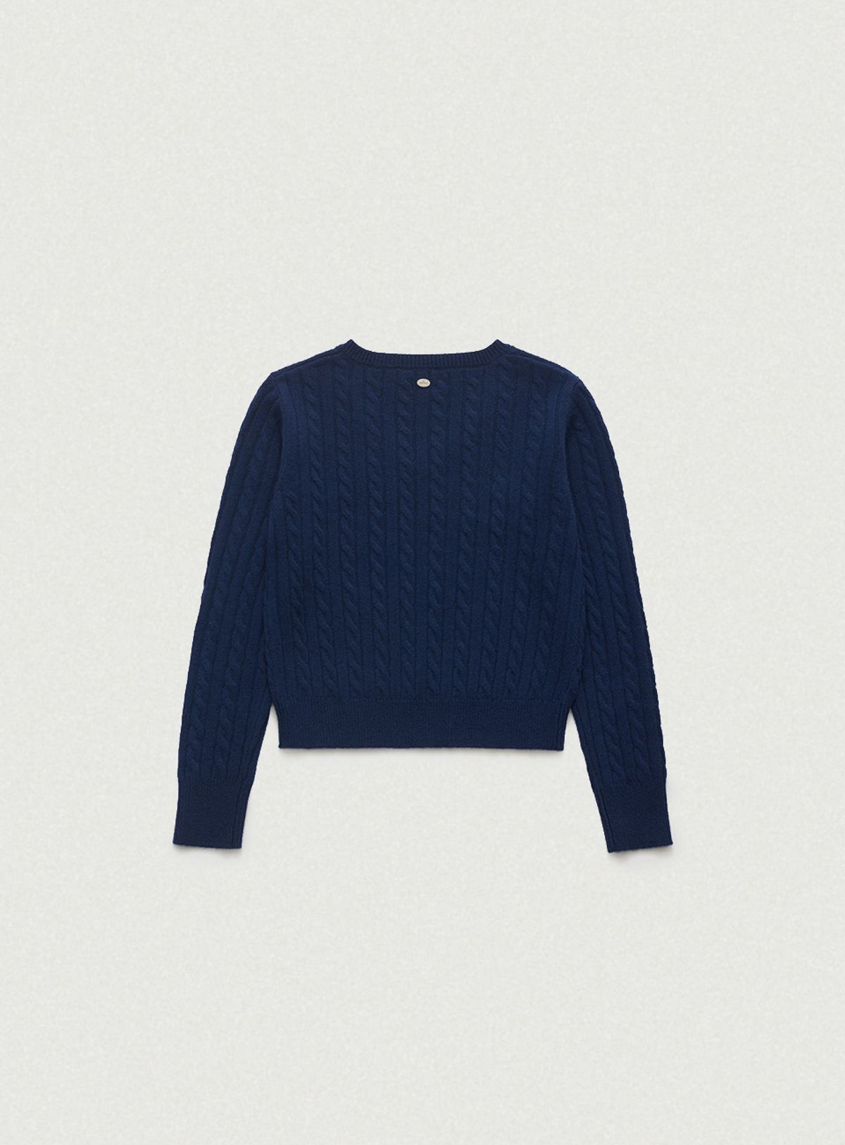 더바넷(THEBARNNET) Soft Cashmere V-neck Knit_Navy