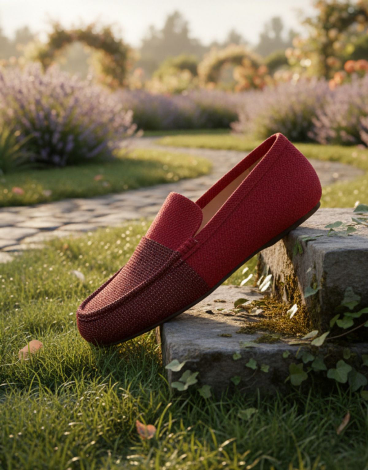 인더발코니(IN THE BALCONY) 25 FW MARIGWEN -Velvet Crimson 3cm