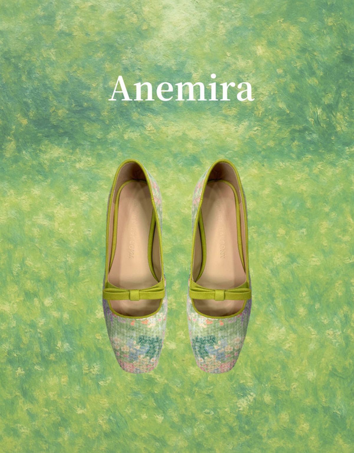 인더발코니(IN THE BALCONY) 25 FW Anemira Monet Garden Edition 2cm