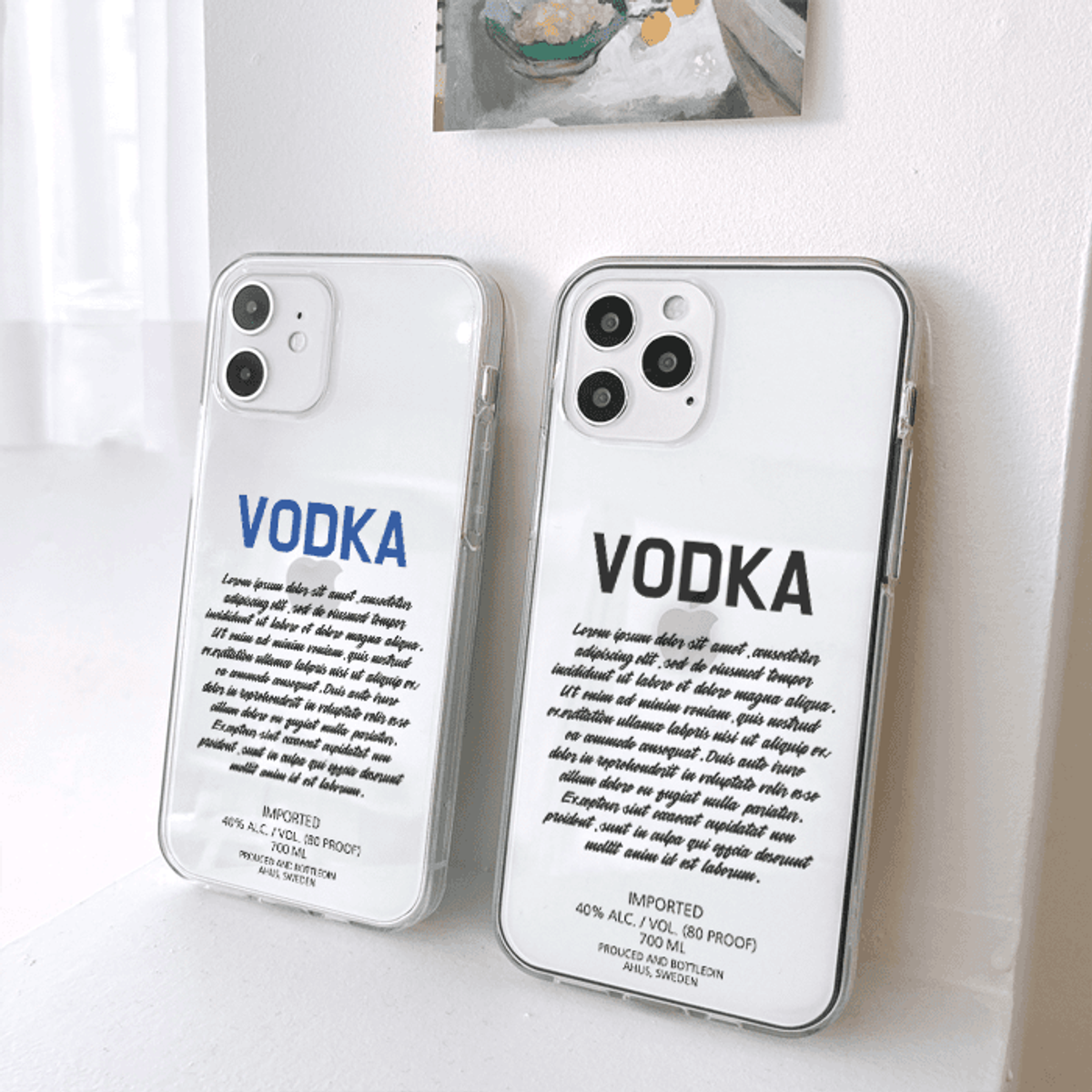아칸(AKAN) VODKA 투명 젤리케이스(전기종)