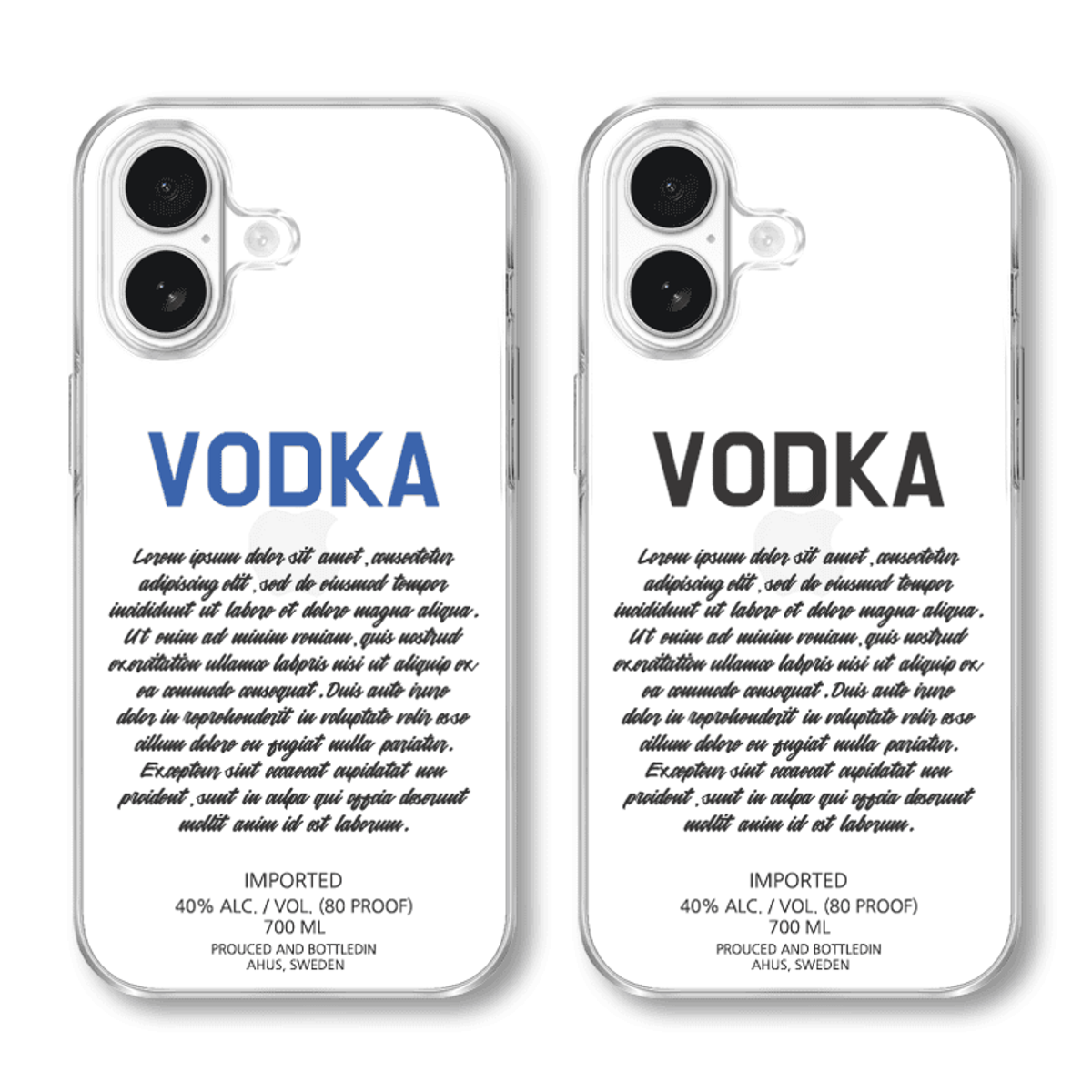 아칸(AKAN) VODKA 투명 젤리케이스(전기종)