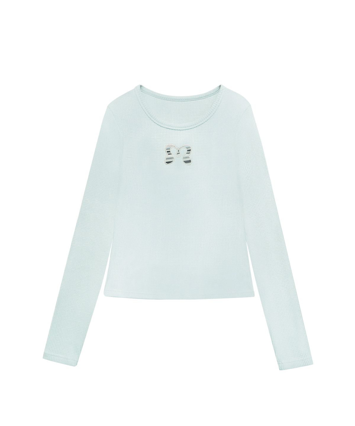 미레코(MIRECO) SYMBOL PATCH WAFFLE T MINT