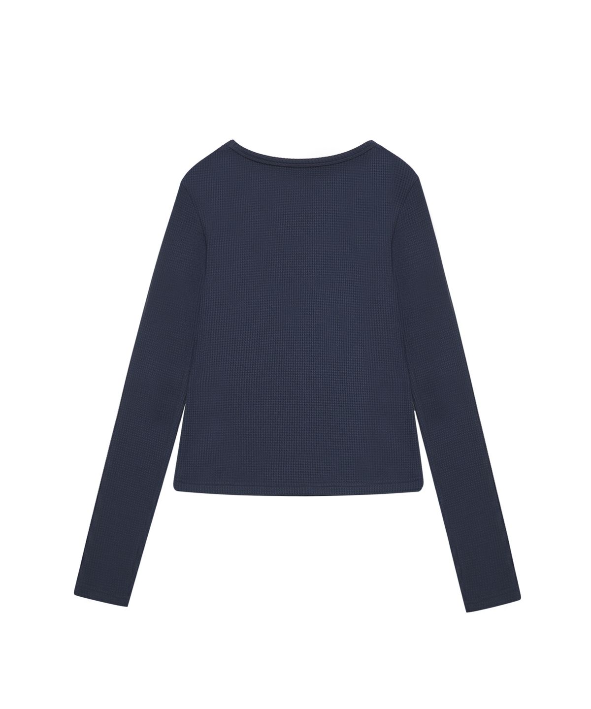 미레코(MIRECO) SYMBOL PATCH WAFFLE T NAVY