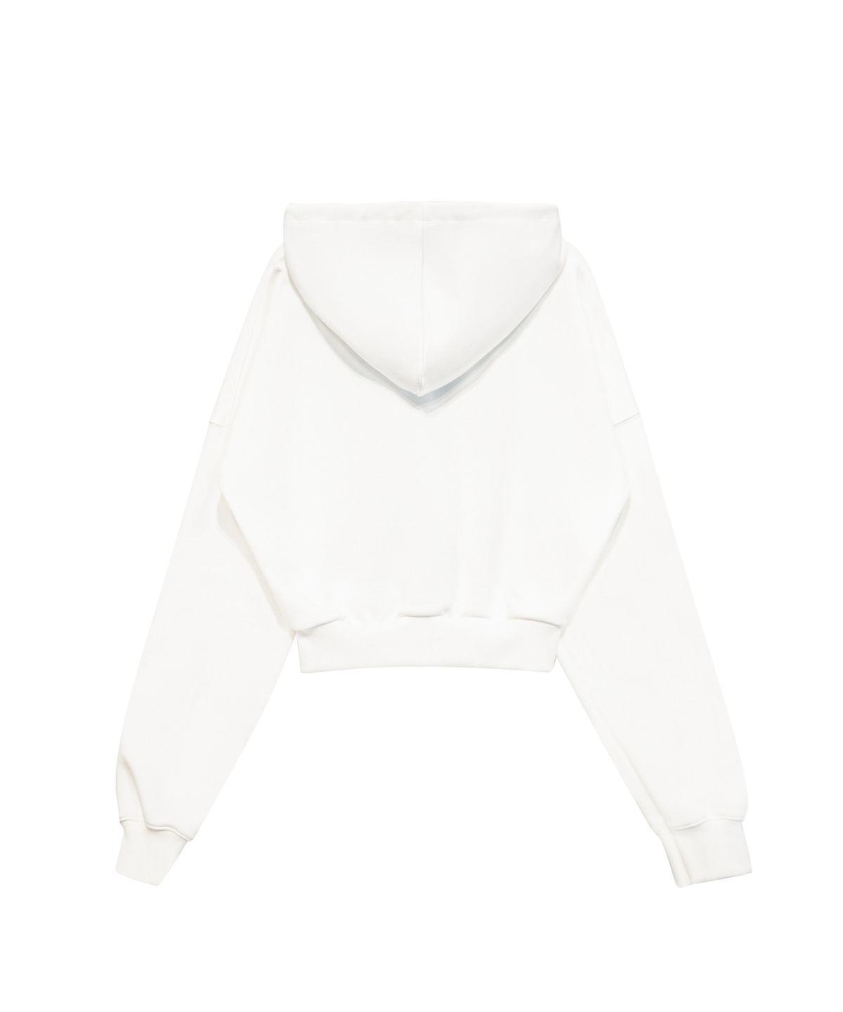 미레코(MIRECO) CONTRAST PATCH ZIP-UP IVORY