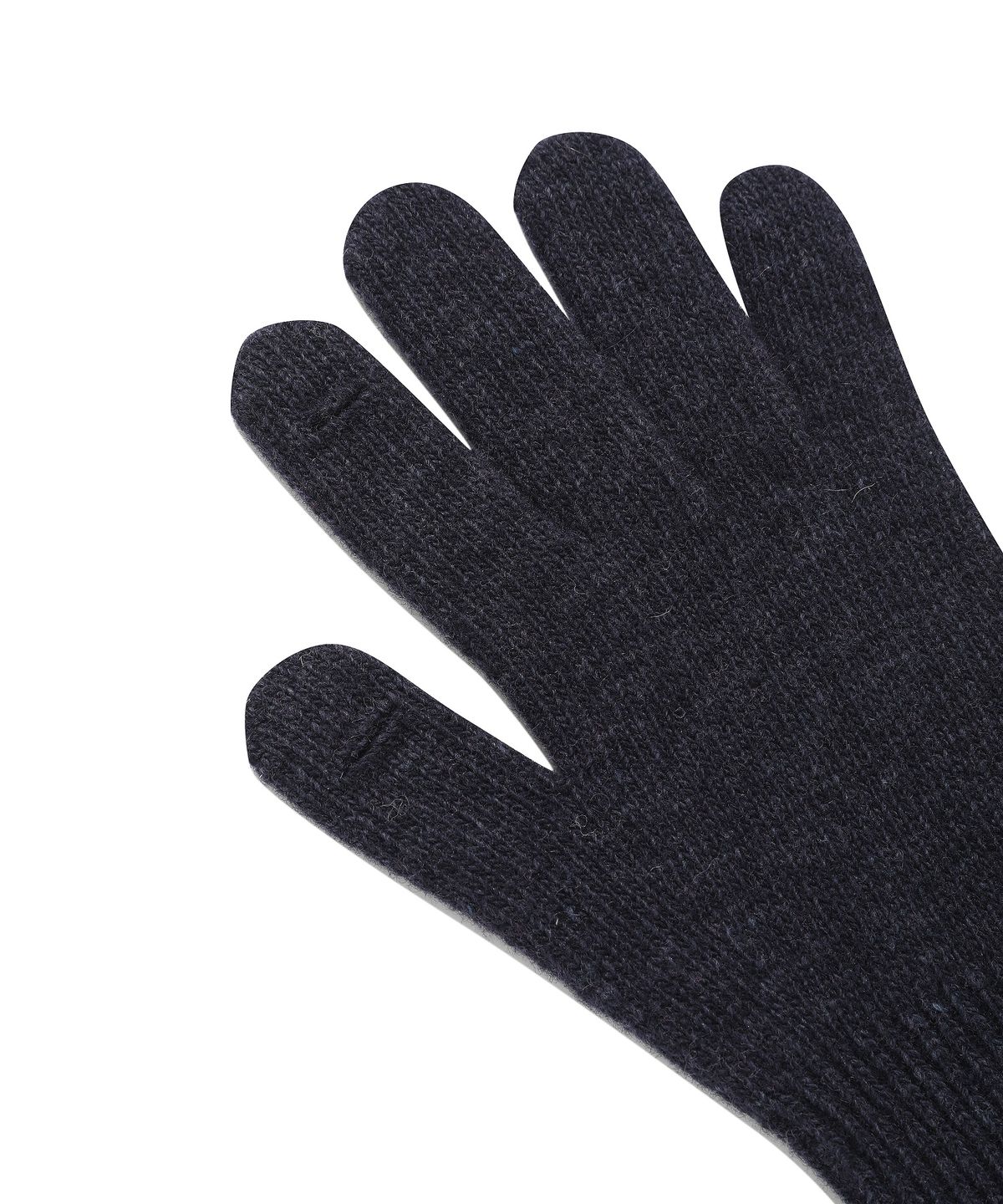 커버낫(COVERNAT) C로고 램스울 글러브 Melange Navy
