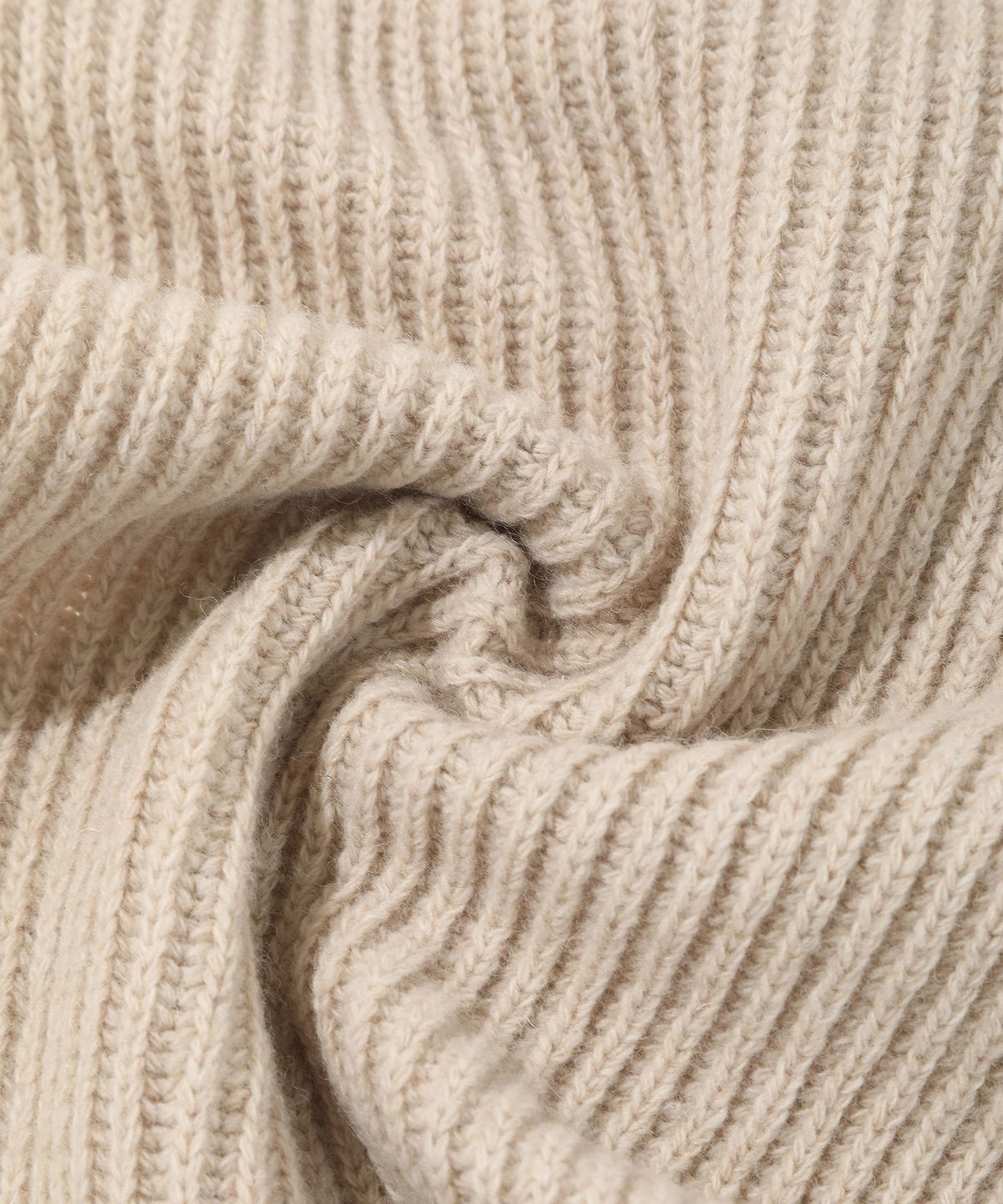 커버낫(COVERNAT) C로고 램스울 머플러 Beige