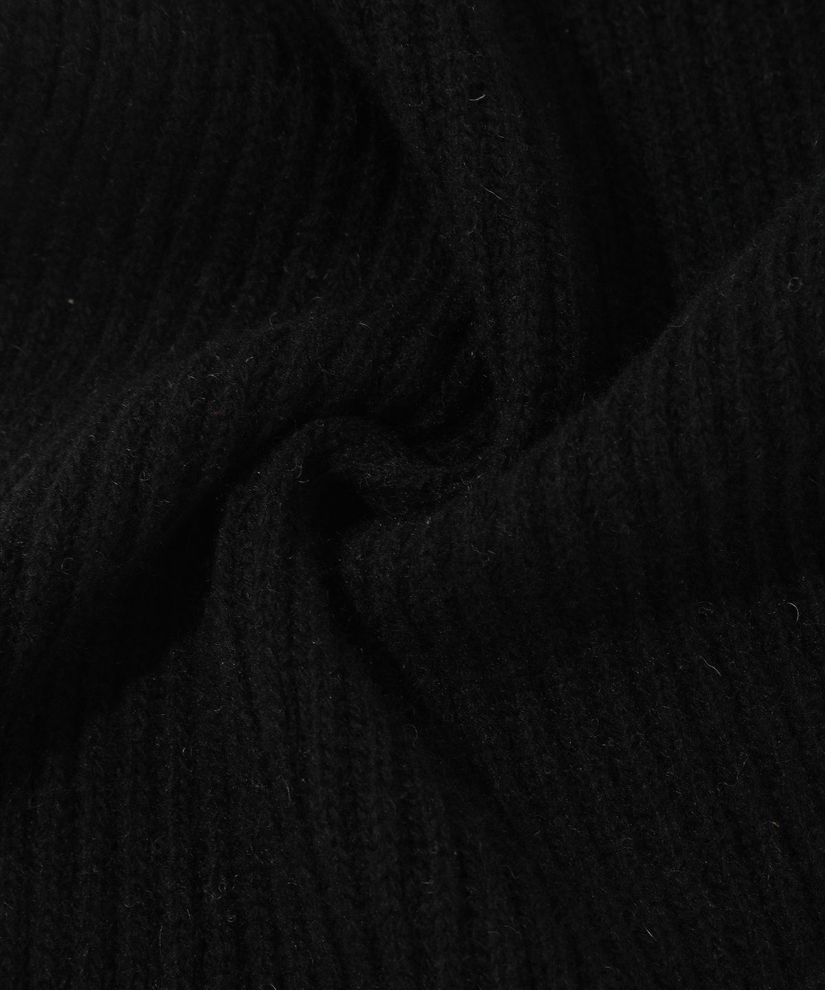 커버낫(COVERNAT) C로고 램스울 머플러 Black
