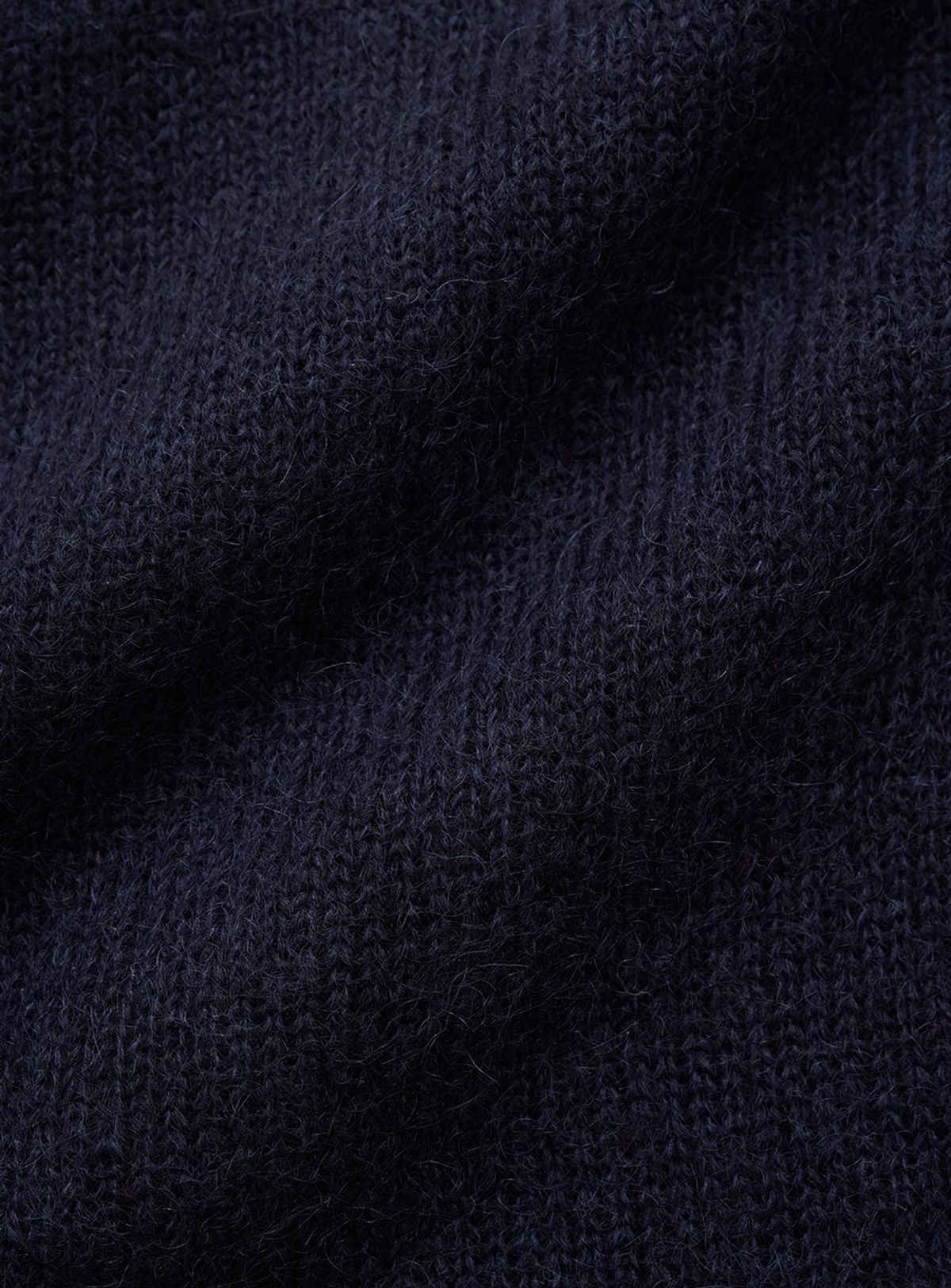 더바넷(THEBARNNET) Hale Frill Mohair Cardigan_Navy
