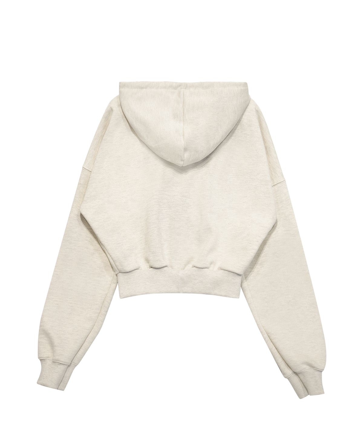 미레코(MIRECO) CONTRAST PATCH ZIP-UP OATMEAL