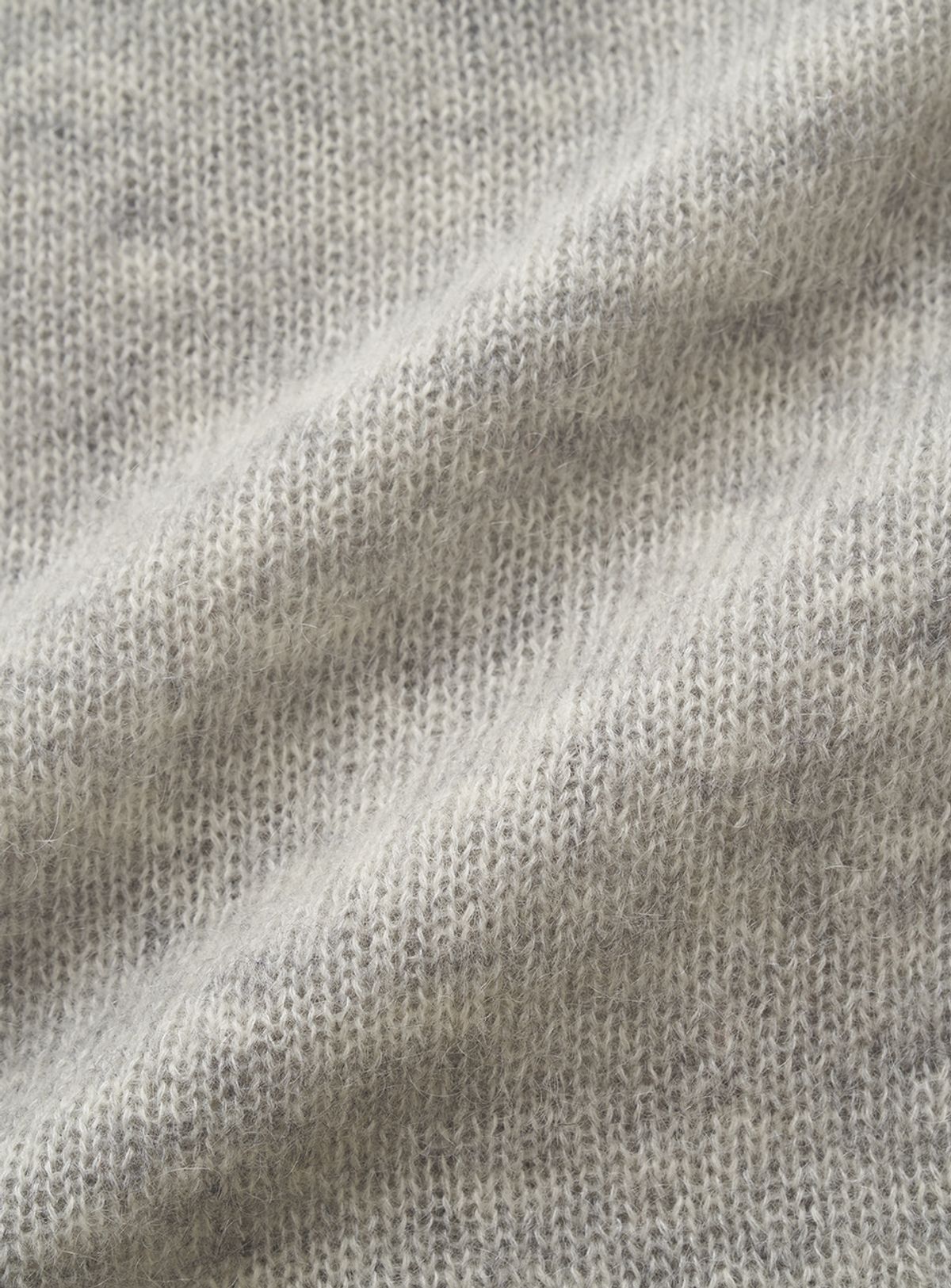 더바넷(THEBARNNET) Hale Frill Mohair Cardigan_Light Grey