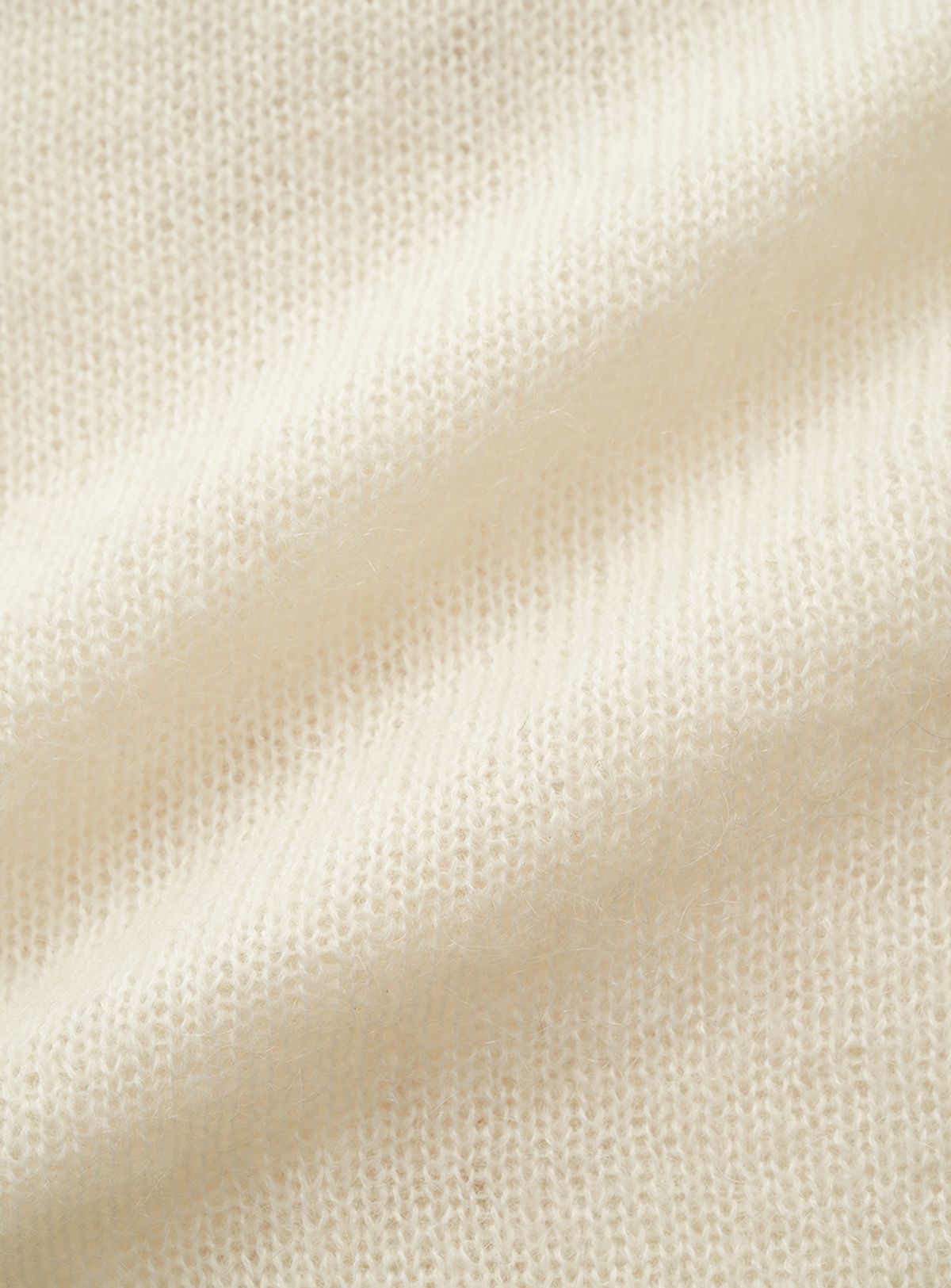 더바넷(THEBARNNET) Hale Frill Mohair Cardigan_Ivory