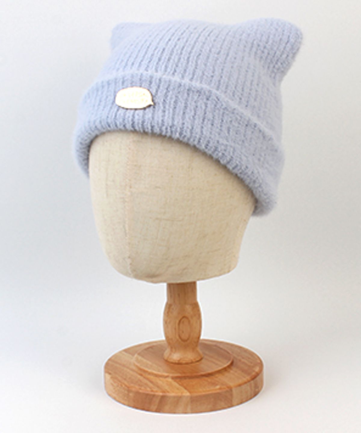 유니버셜 케미스트리(UNIVERSAL CHEMISTRY) Cat Soft Fur Blue Beanie 고양이비니