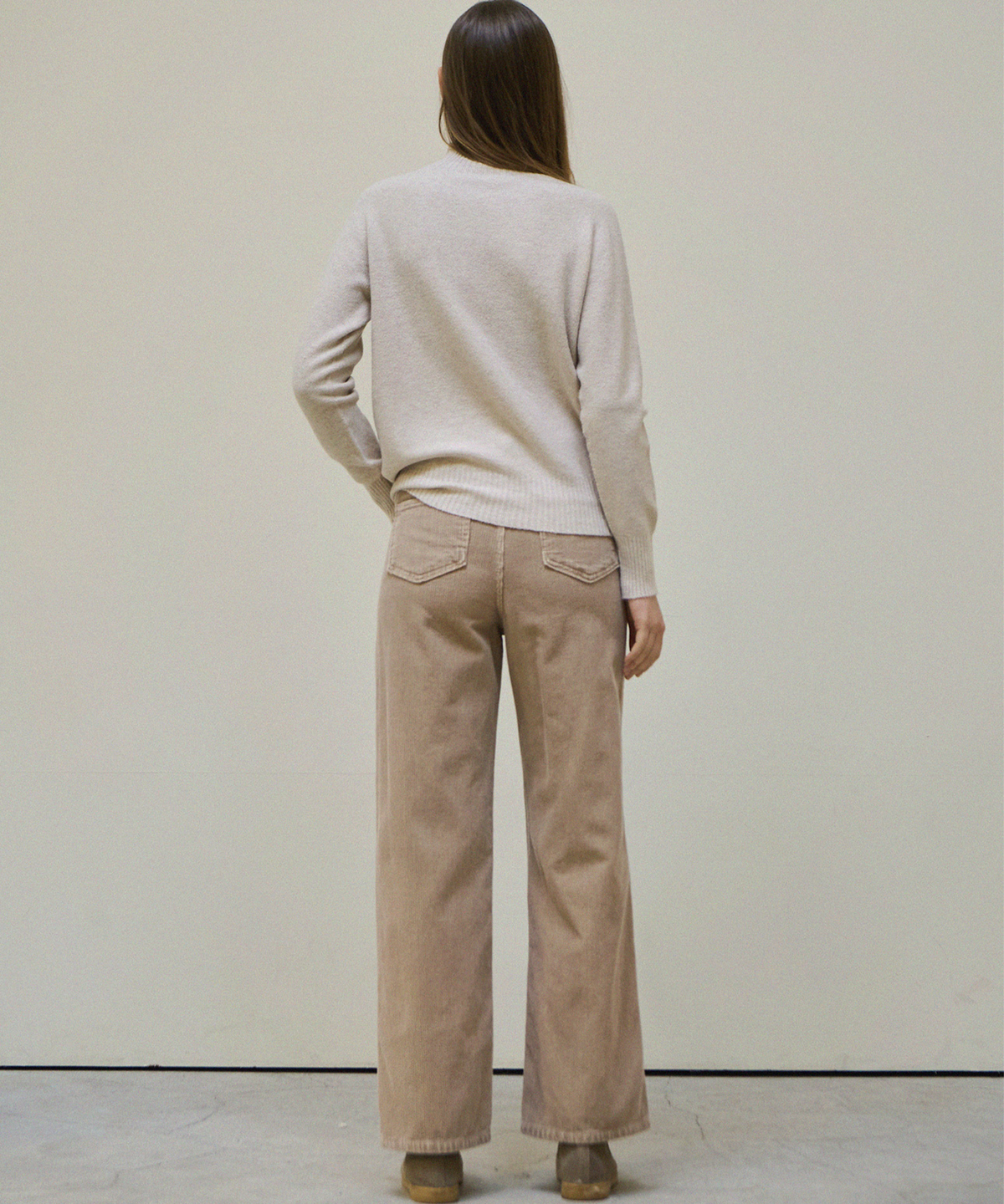 슬로우롤리(SLOWLOLLI) Soft corduroy pants_3 Colors