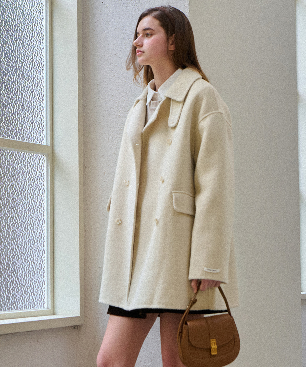 슬로우롤리(SLOWLOLLI) Frost guard handmade coat_2 Colors