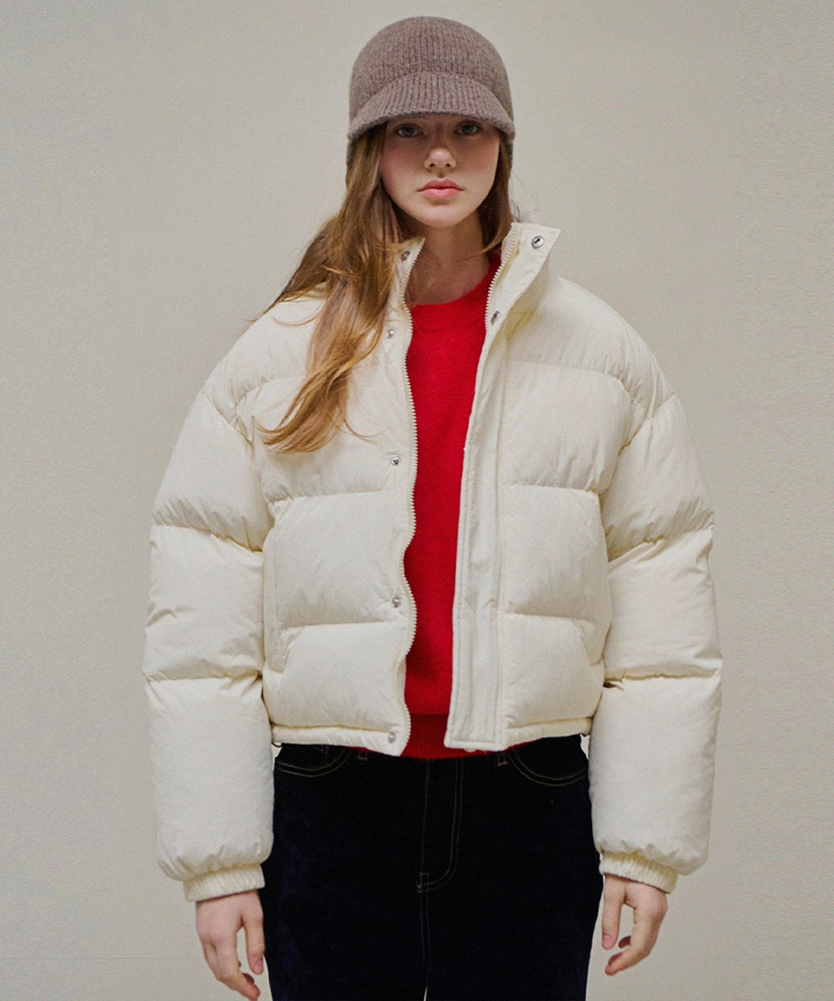 슬로우롤리(SLOWLOLLI) Alpine glow short padding_2 Colors